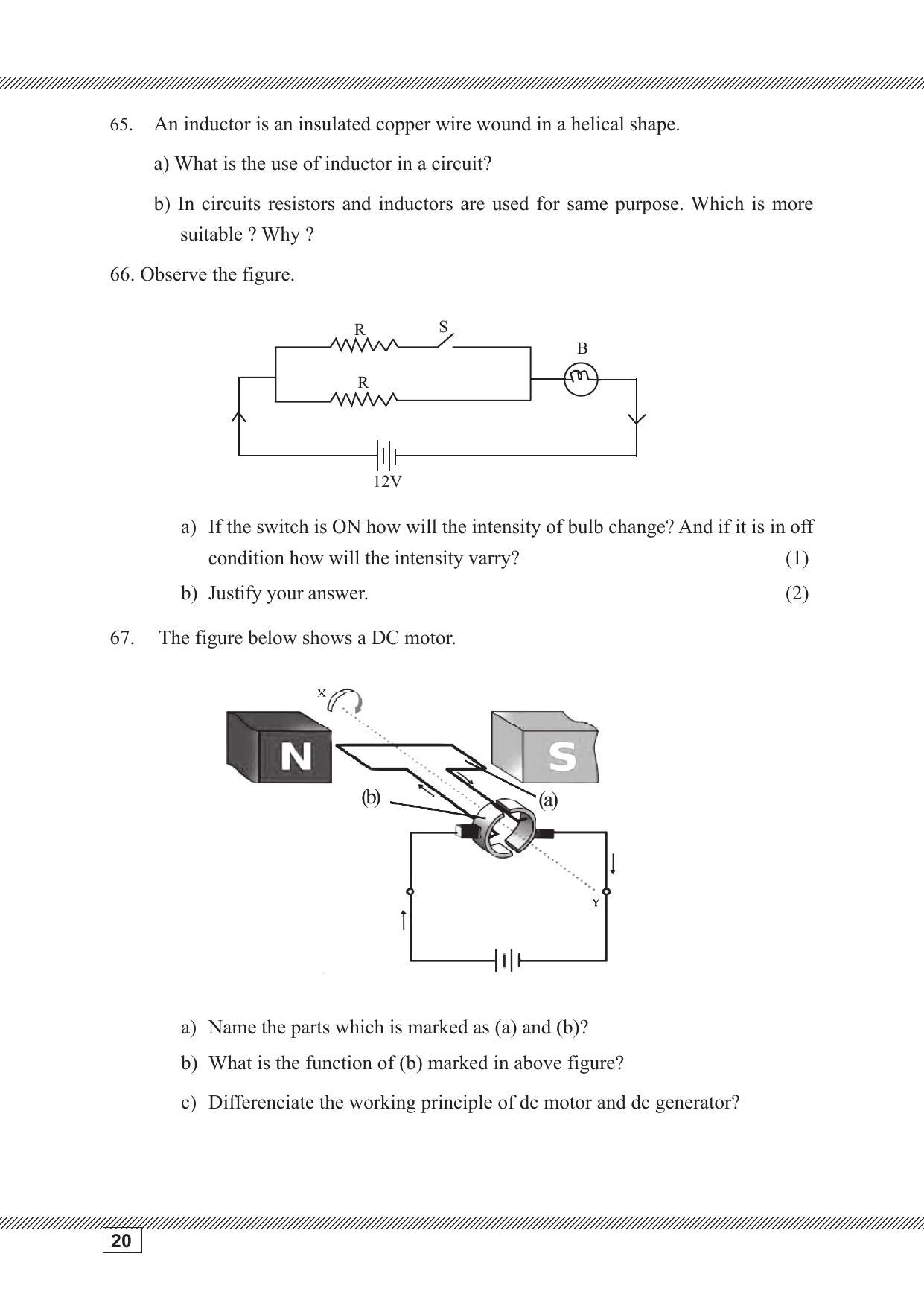 Kerala SSLC 2023 Physics Question Pool - Page 20