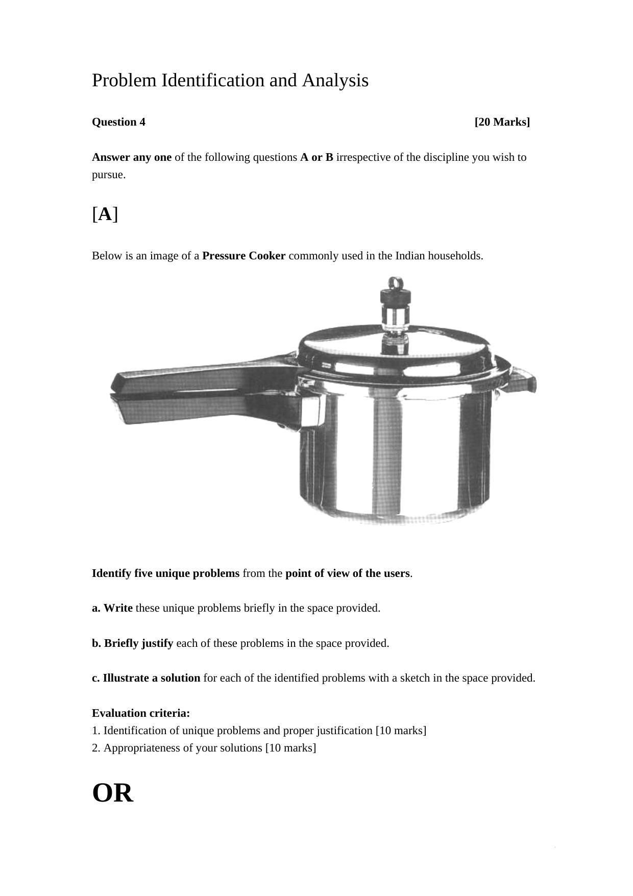 CEED 2010 Question Paper - Page 13