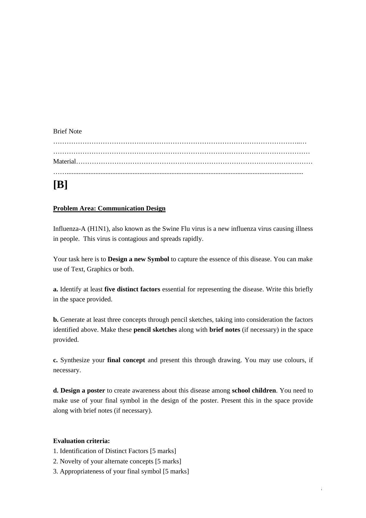 CEED 2010 Question Paper - Page 26