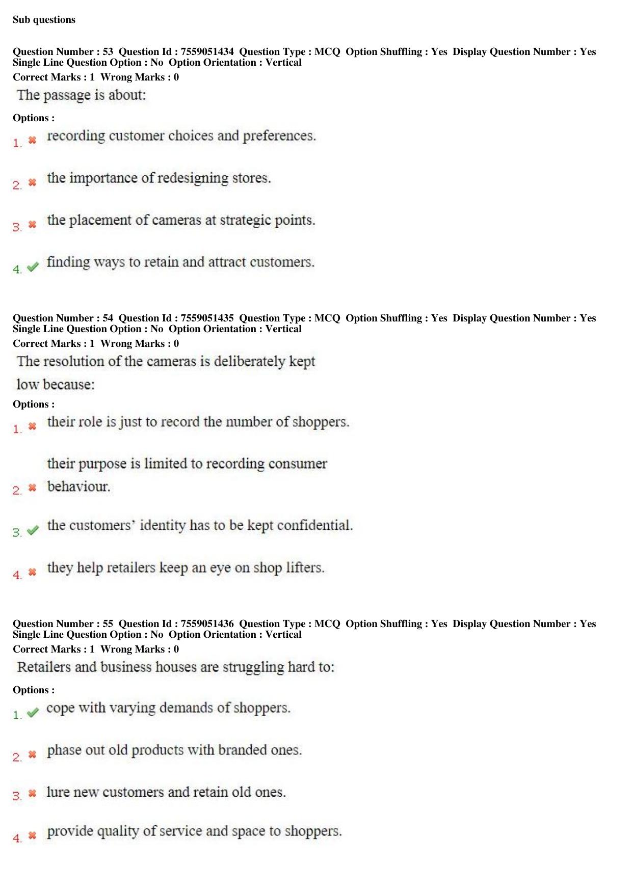 MP CPCT 16th June 2019 CPCT Question Paper Shift 2 - Page 37