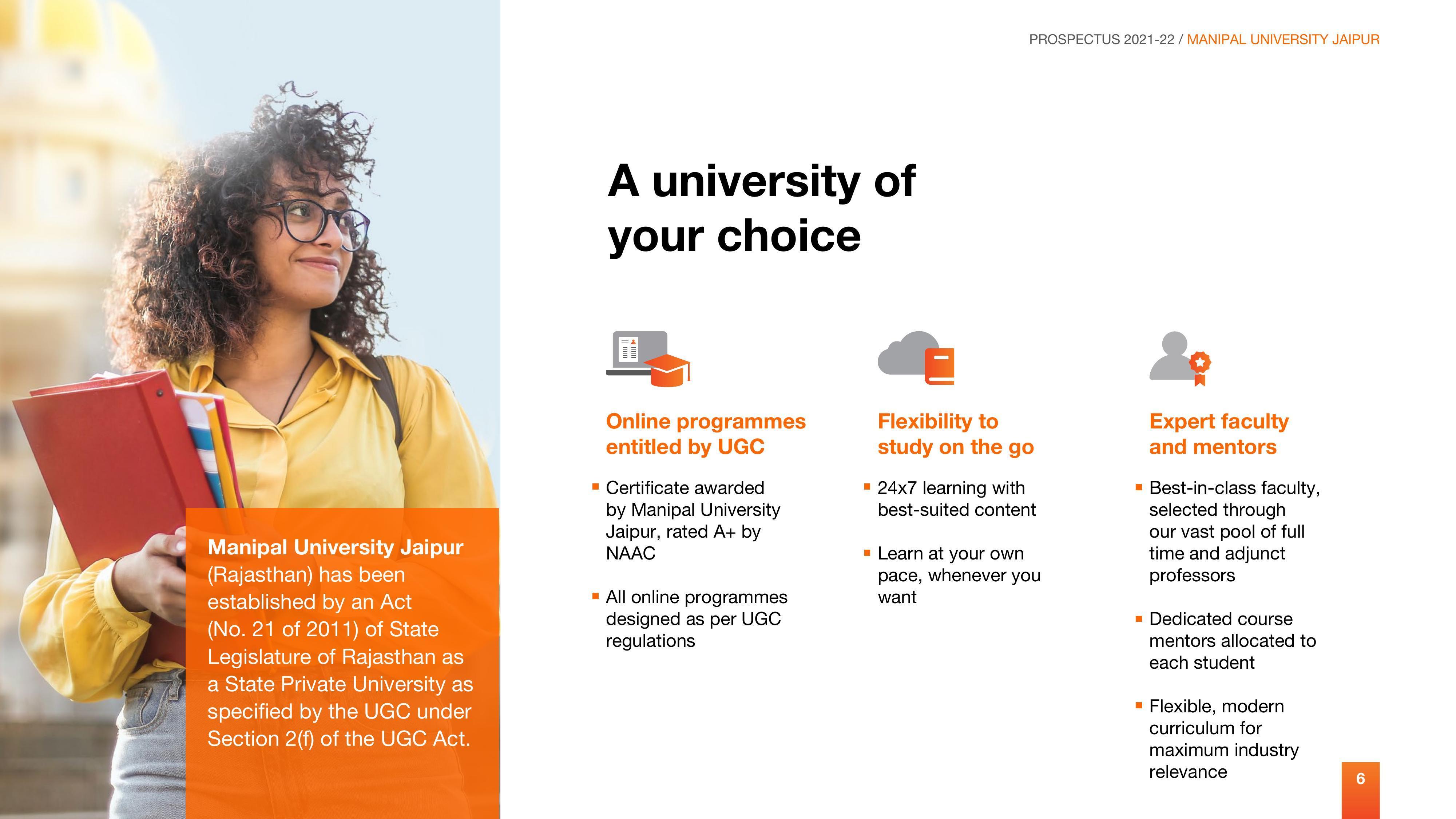 Manipal University, Manipal 2021-22 (Prospectus) - Page 7