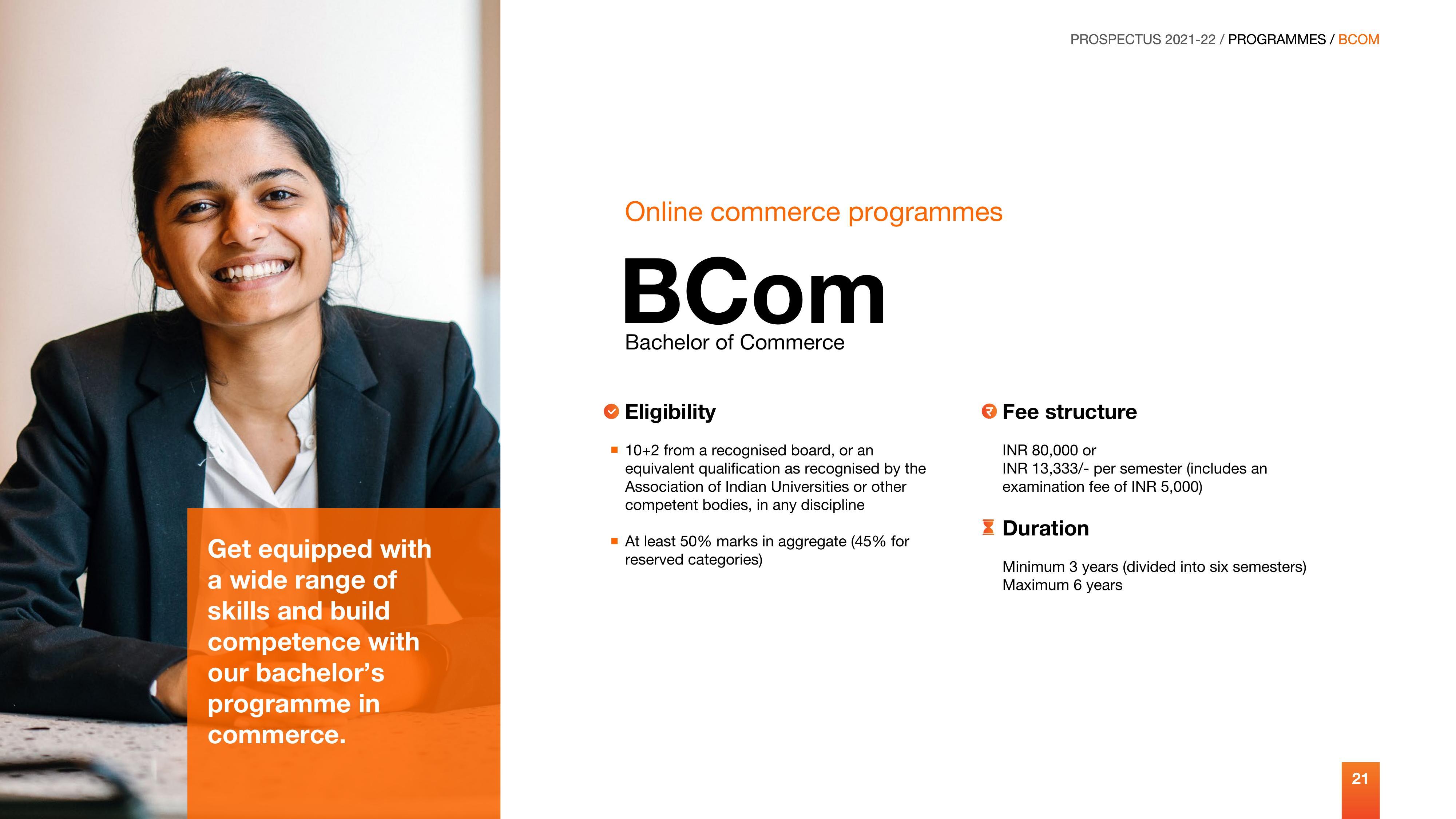 Manipal University, Manipal 2021-22 (Prospectus) - Page 22