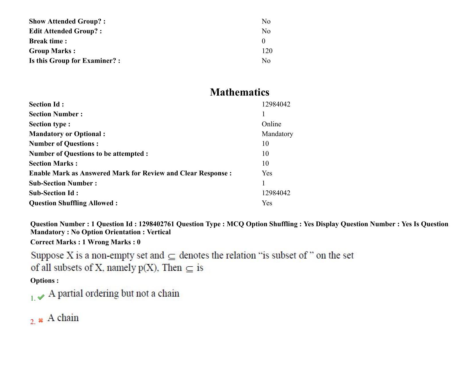 TS PGECET 2021: (CS) Computer Science and Information Technology Question Papers - Page 2