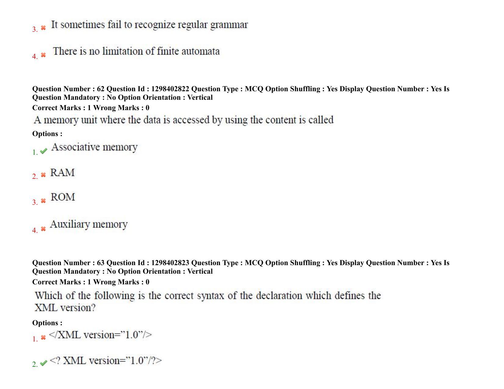 TS PGECET 2021: (CS) Computer Science and Information Technology Question Papers - Page 41