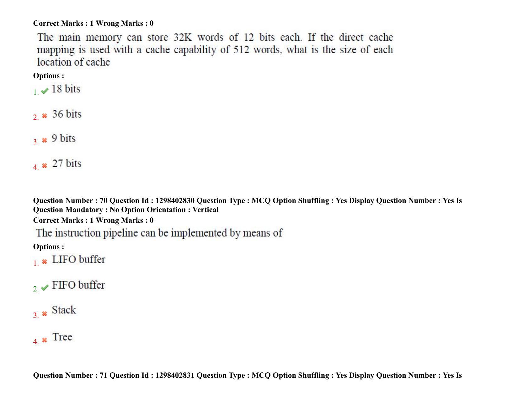 TS PGECET 2021: (CS) Computer Science and Information Technology Question Papers - Page 45