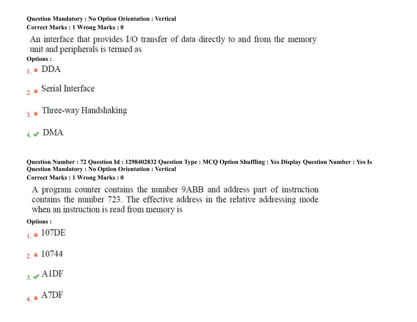 TS PGECET 2021: (CS) Computer Science and Information Technology Question Papers - Page 46
