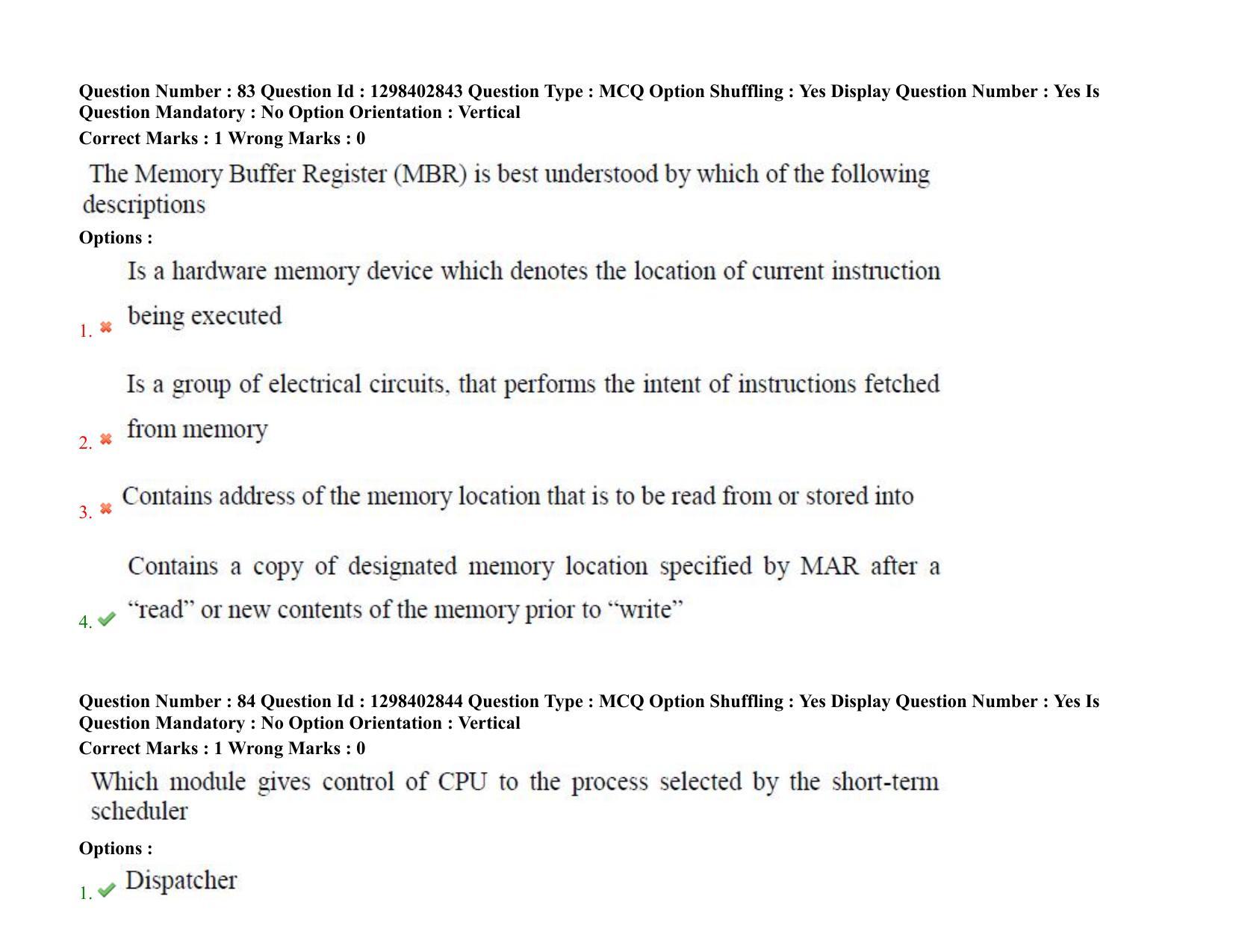 TS PGECET 2021: (CS) Computer Science and Information Technology Question Papers - Page 53