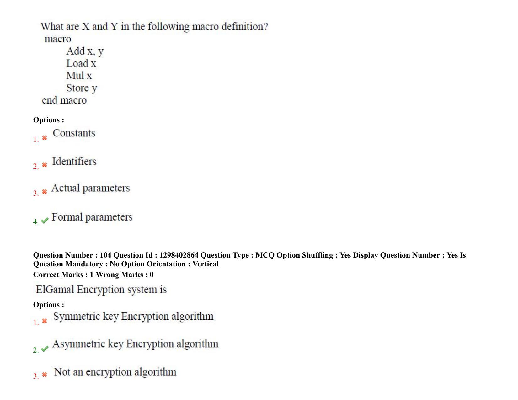 TS PGECET 2021: (CS) Computer Science and Information Technology Question Papers - Page 65