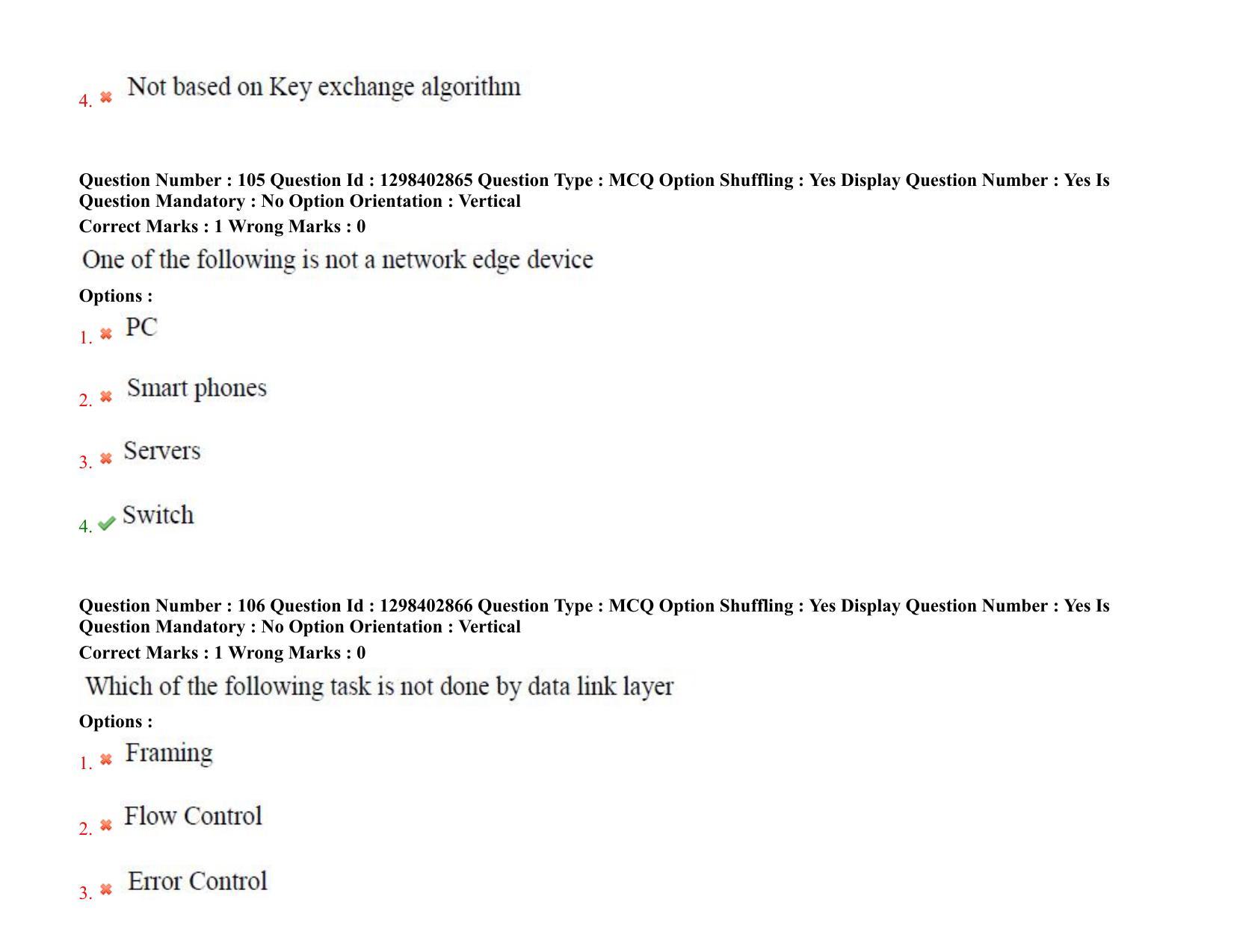 TS PGECET 2021: (CS) Computer Science and Information Technology Question Papers - Page 66