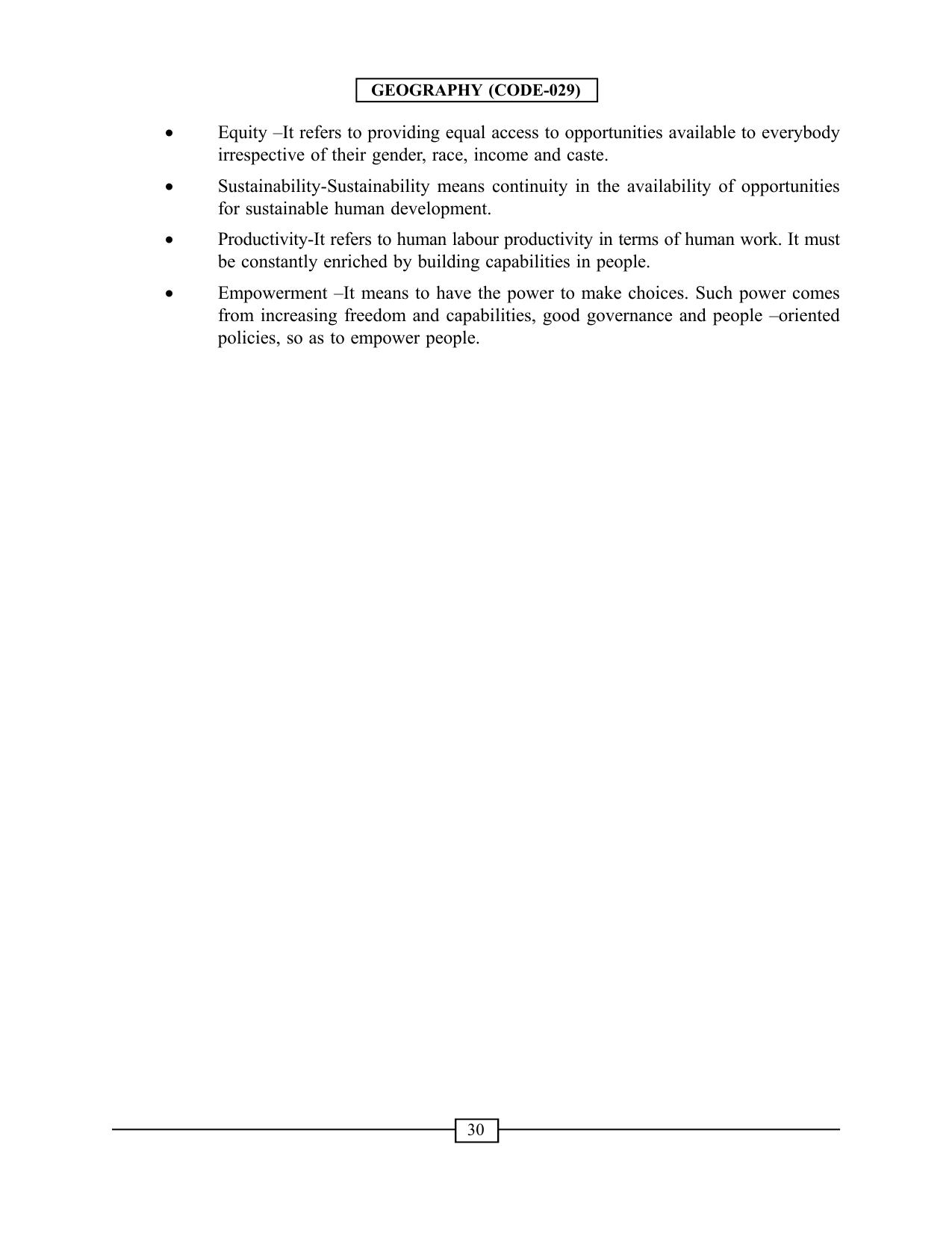CBSE Worksheets for Class 12 Geography Human Development - Page 4