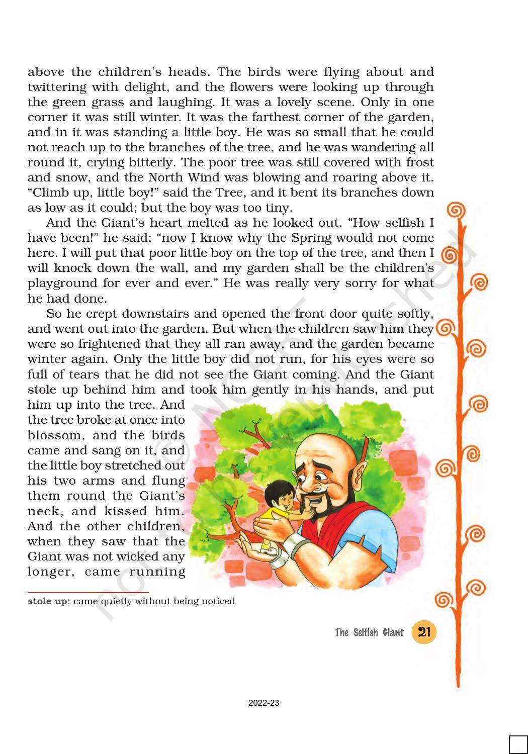 NCERT Book for Class 8 English It So Happened Chapter 3 The Selfish Giant - Page 5