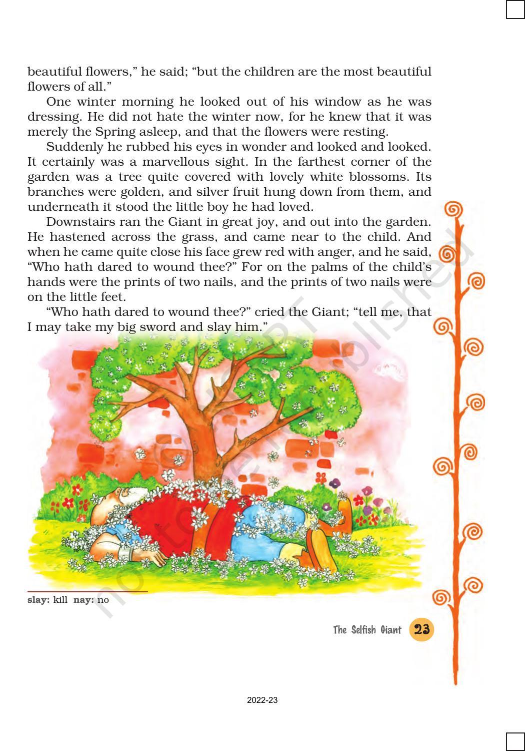NCERT Book for Class 8 English It So Happened Chapter 3 The Selfish Giant - Page 7