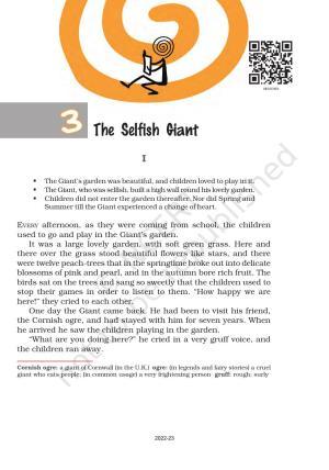 NCERT Book for Class 8 English It So Happened Chapter 3 The Selfish Giant