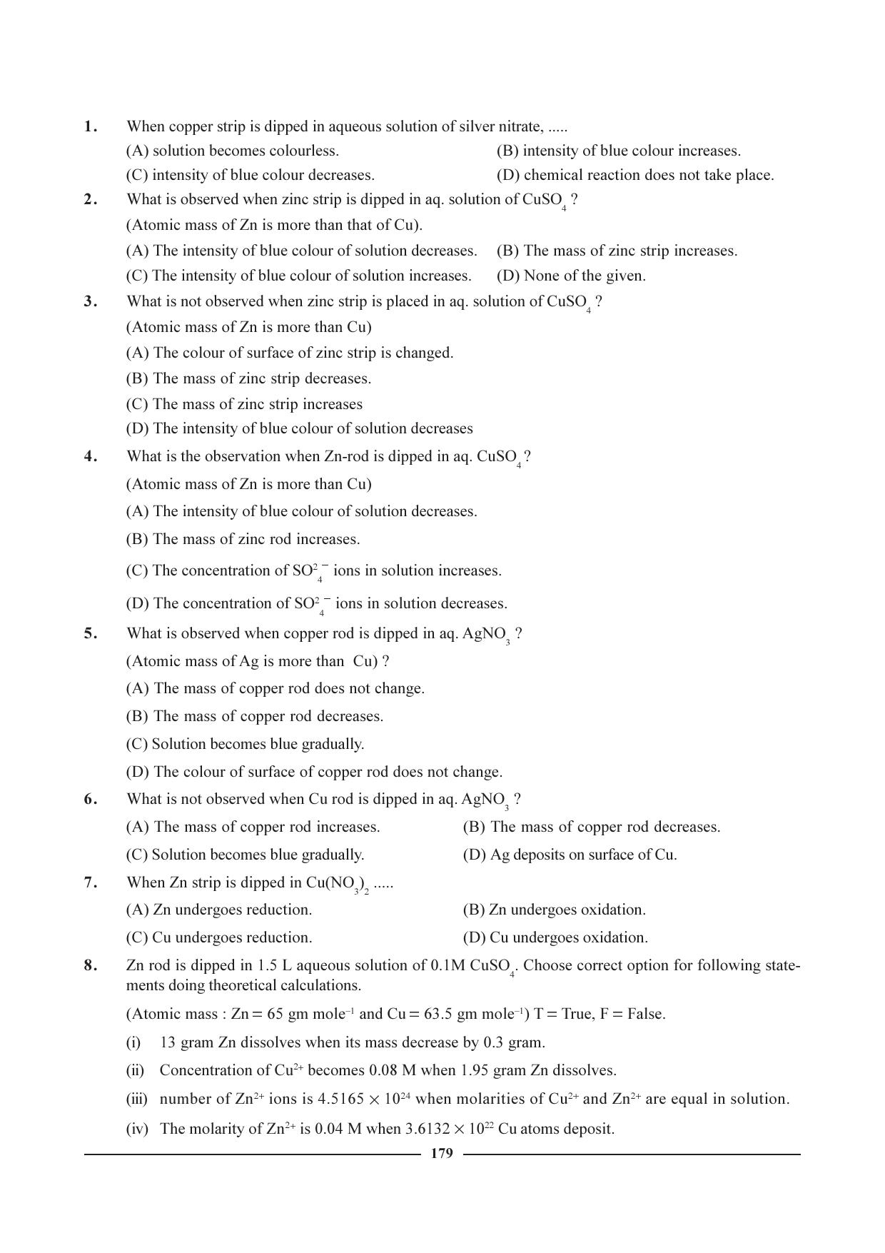 GSEB HSC Chemistry Question Paper (English Medium)- Chapter 8 - Page 3