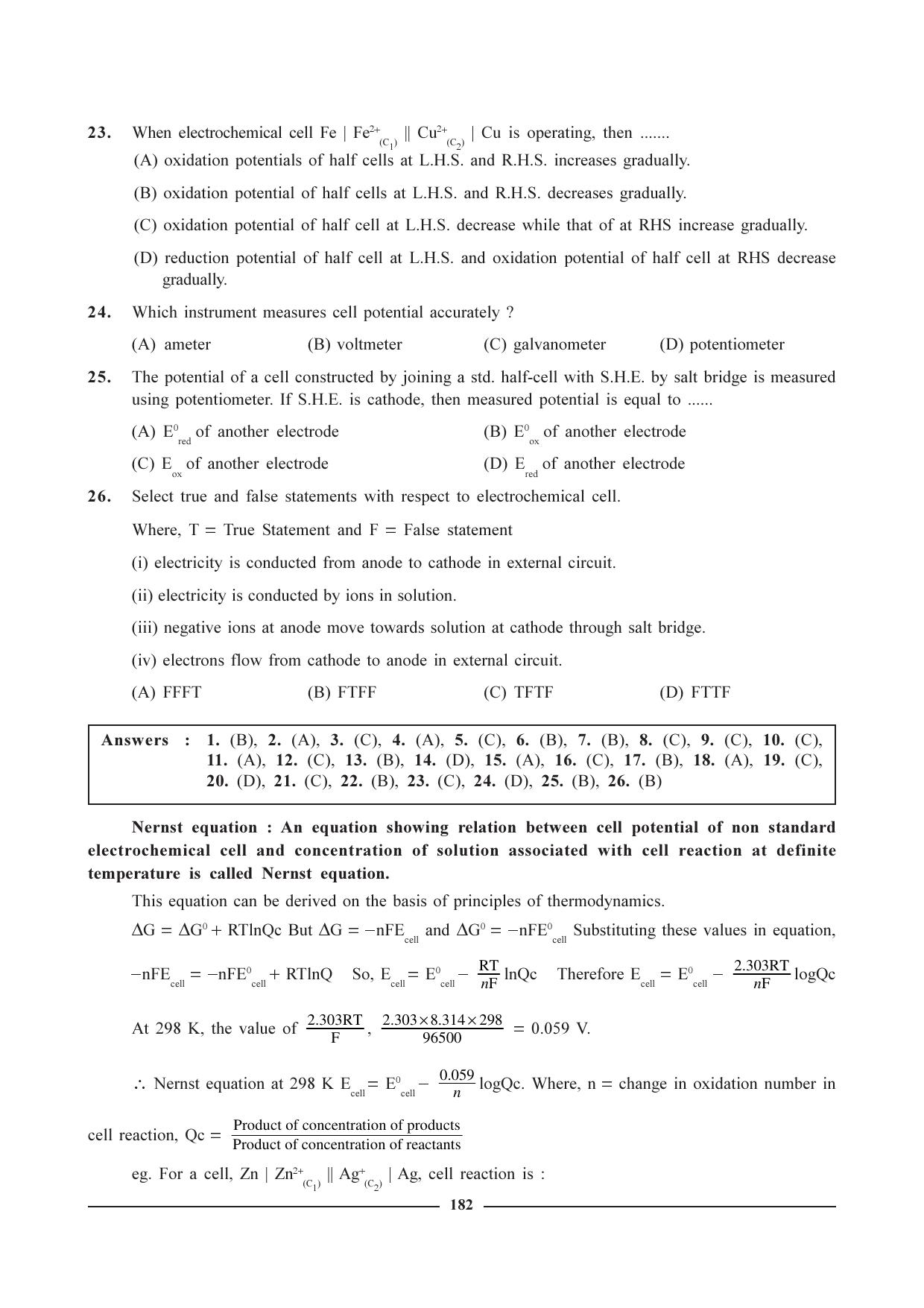 GSEB HSC Chemistry Question Paper (English Medium)- Chapter 8 - Page 6