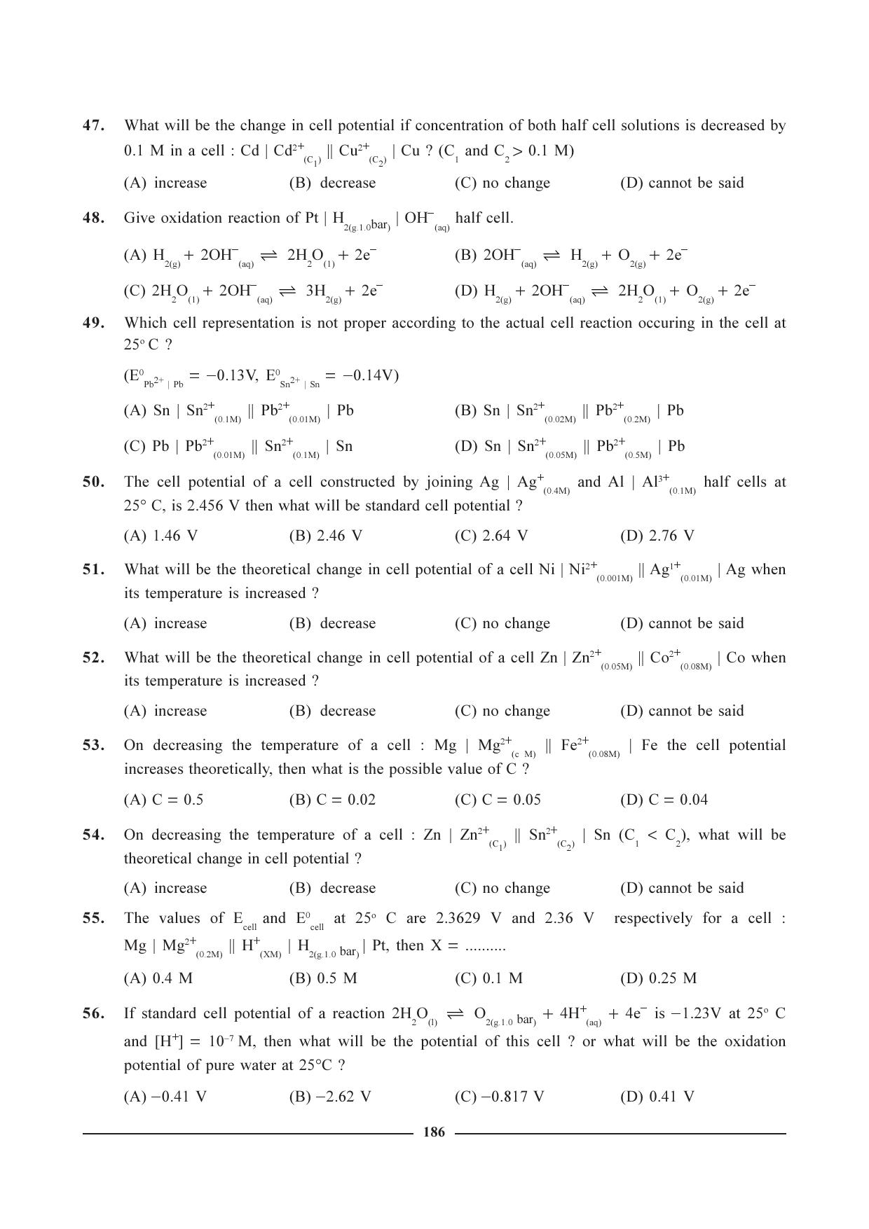 GSEB HSC Chemistry Question Paper (English Medium)- Chapter 8 - Page 10