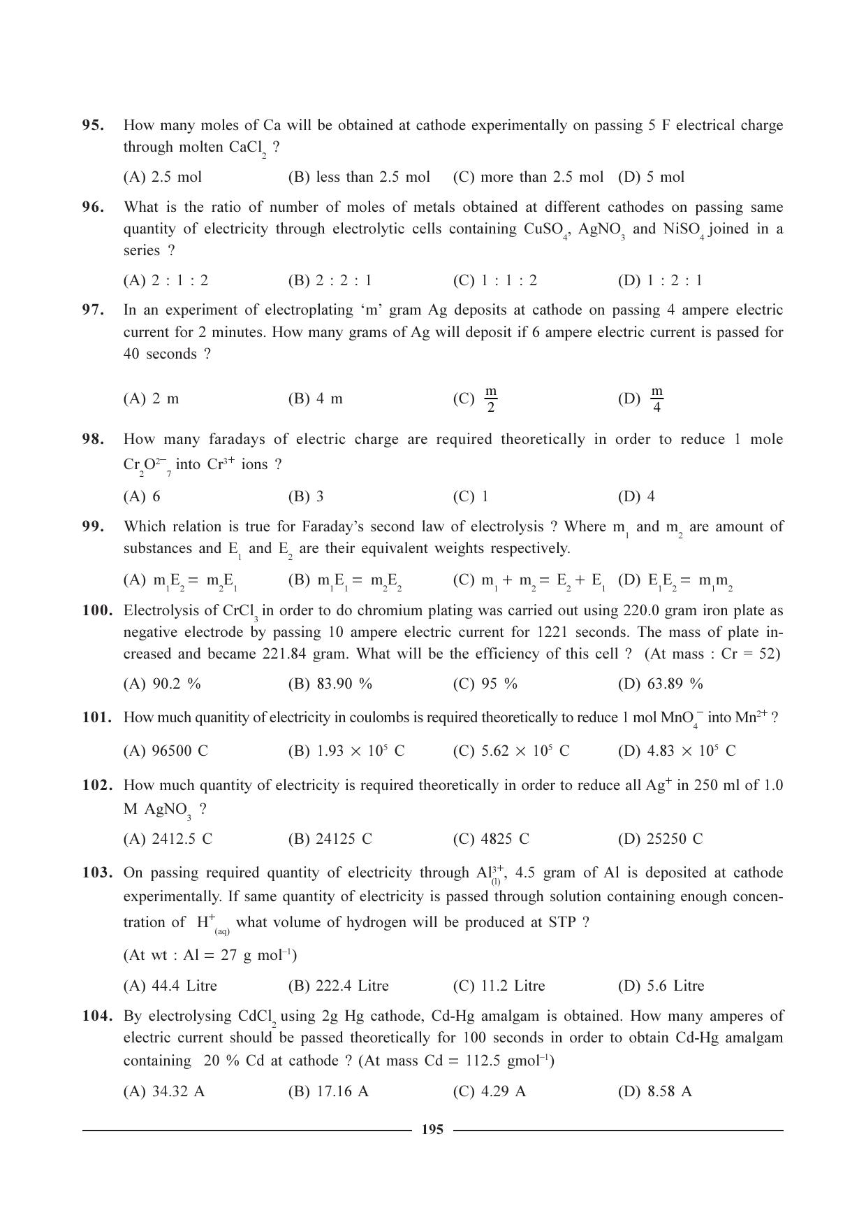 GSEB HSC Chemistry Question Paper (English Medium)- Chapter 8 - Page 19