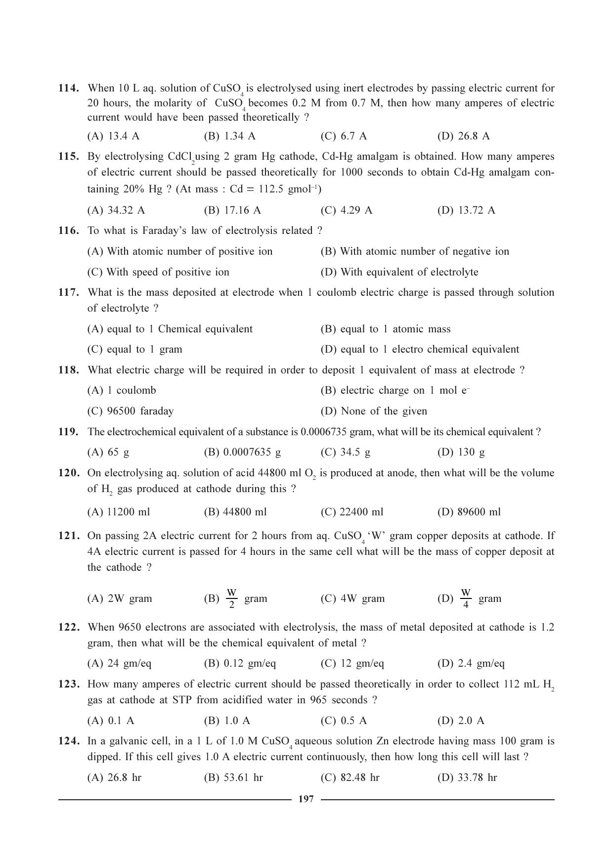 GSEB HSC Chemistry Question Paper (English Medium)- Chapter 8 - Page 21