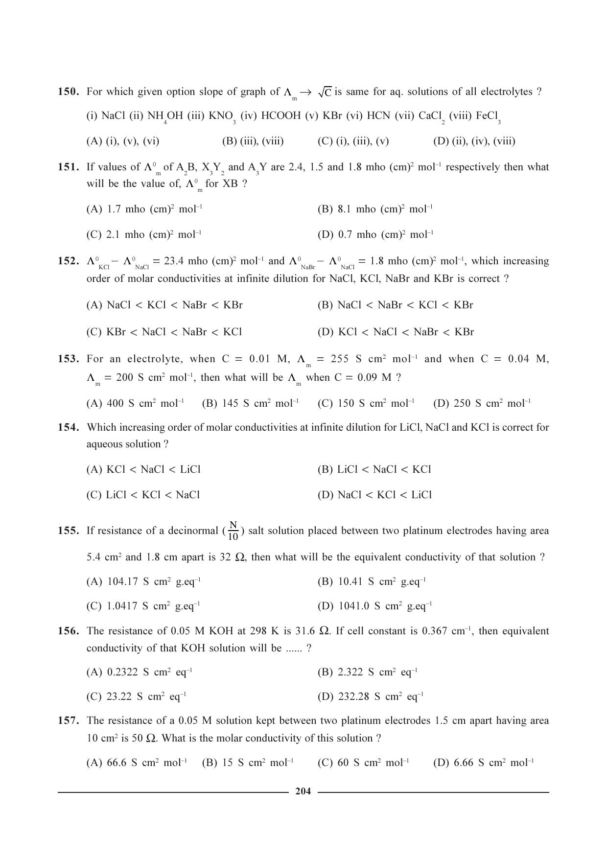 GSEB HSC Chemistry Question Paper (English Medium)- Chapter 8 - Page 28