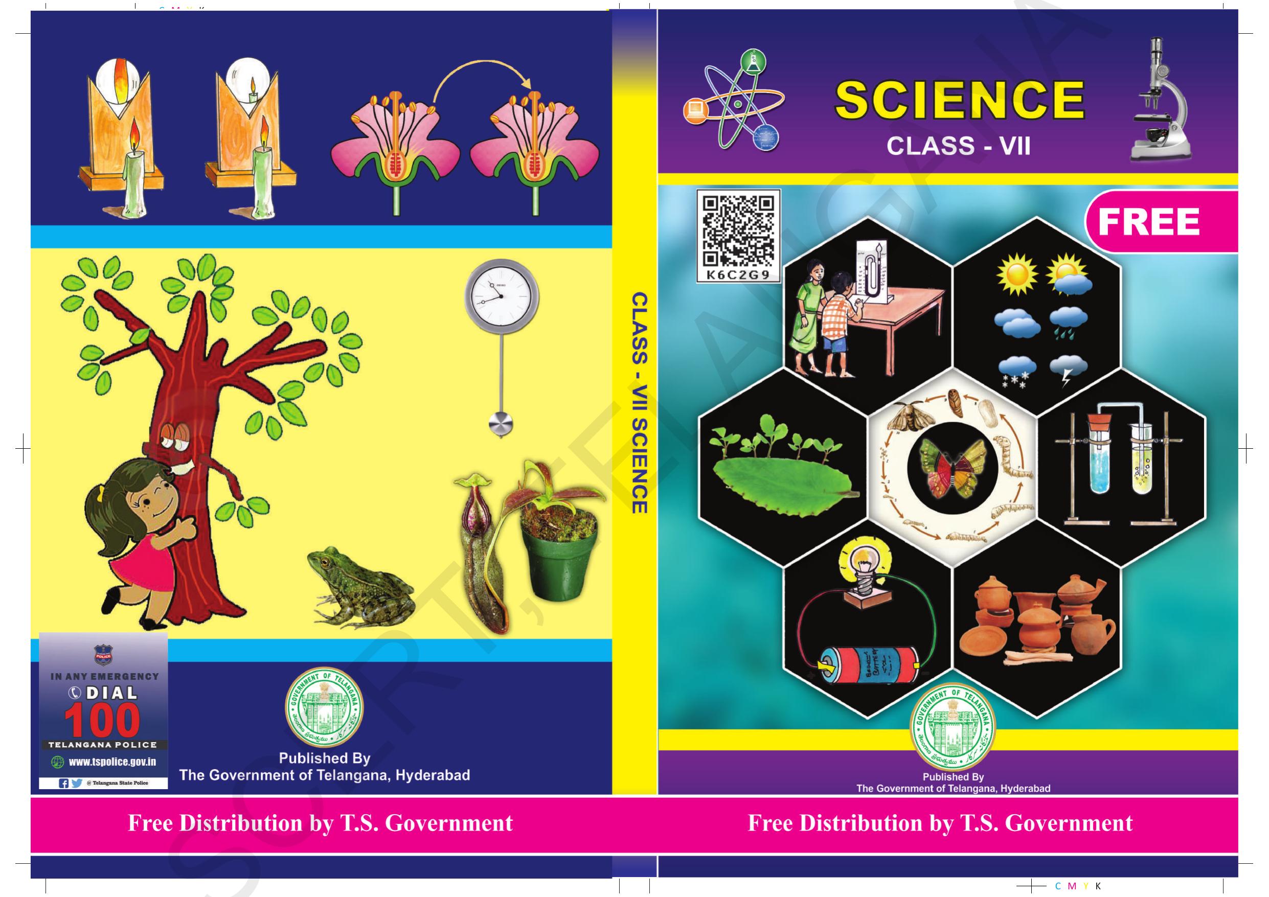 TS SCERT Class 7 General Science (English Medium) Text Book - Page 1