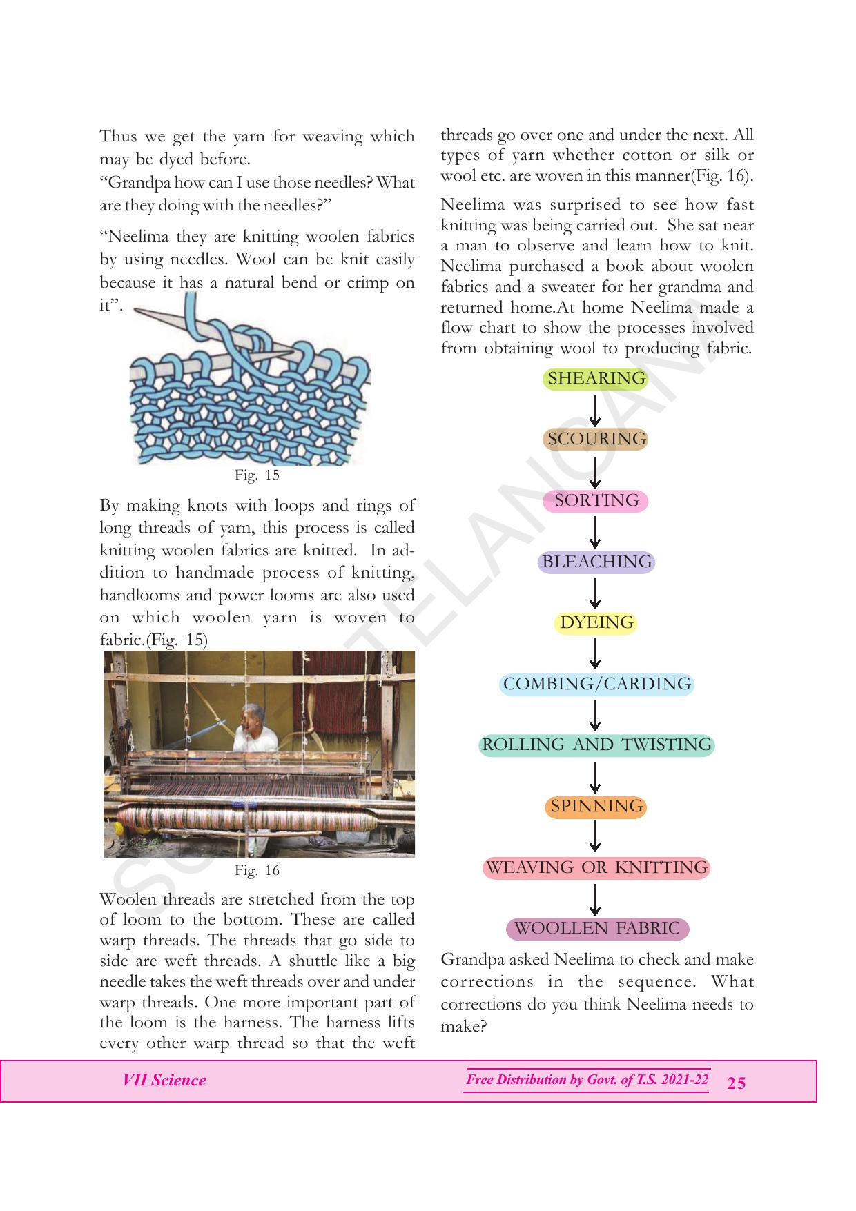 TS SCERT Class 7 General Science (English Medium) Text Book - Page 39