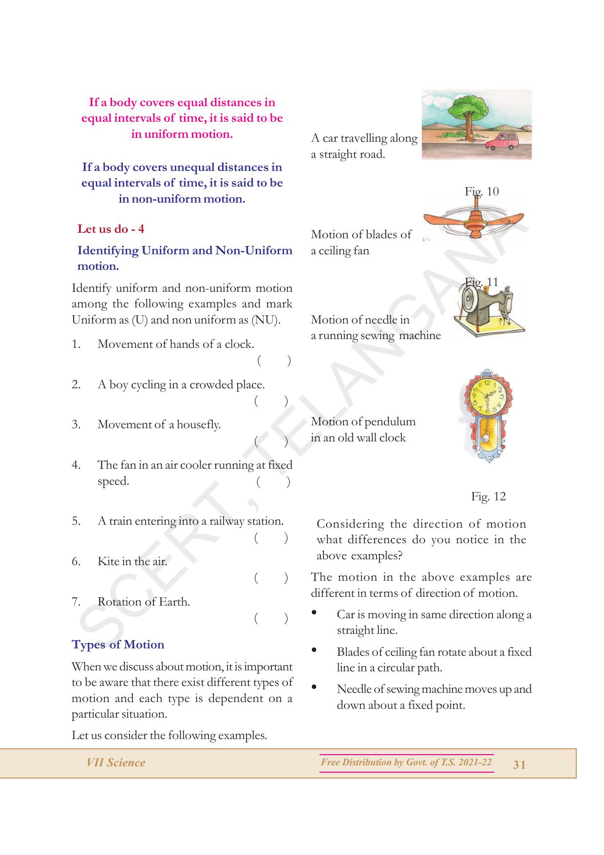 TS SCERT Class 7 General Science (English Medium) Text Book - Page 45