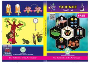 TS SCERT Class 7 General Science (English Medium) Text Book