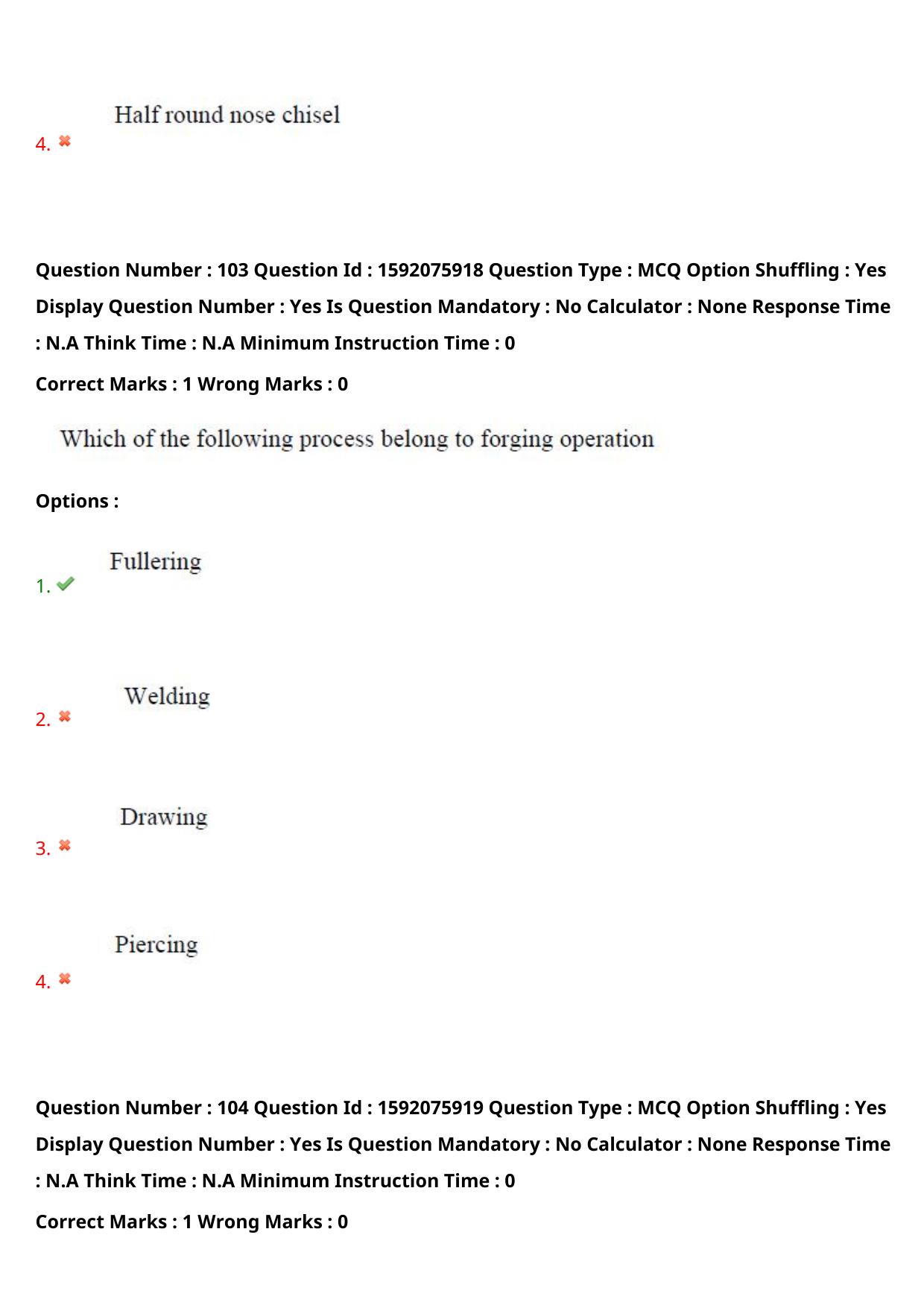 TS ECET 2023 Mechanical Engineering Question Paper - Page 71