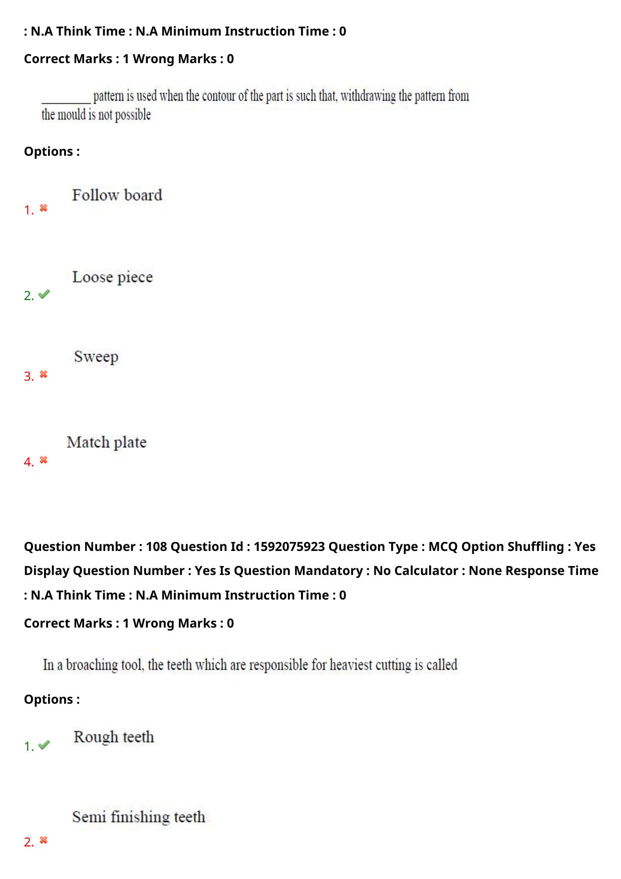 TS ECET 2023 Mechanical Engineering Question Paper - Page 74