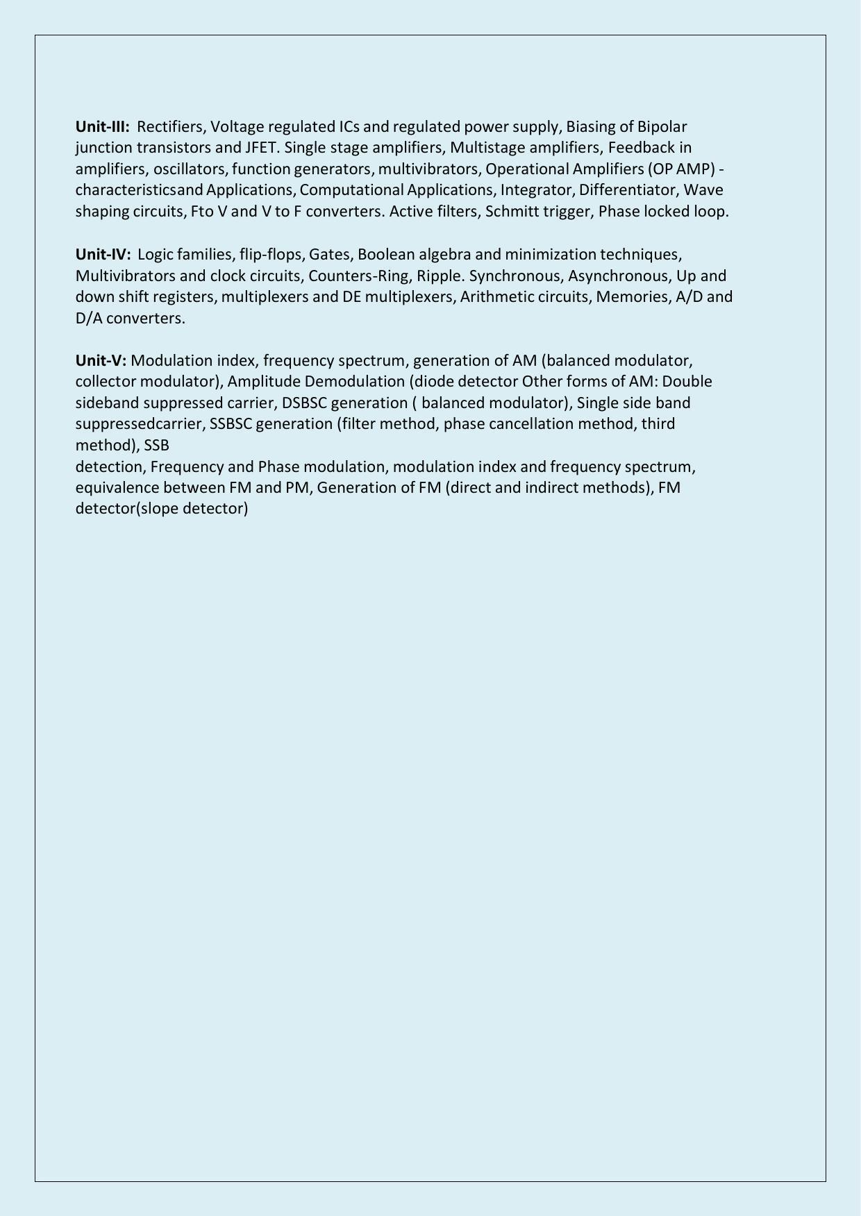 NTA PhD Entrance Exam Nano Sciences Syllabus - Page 4