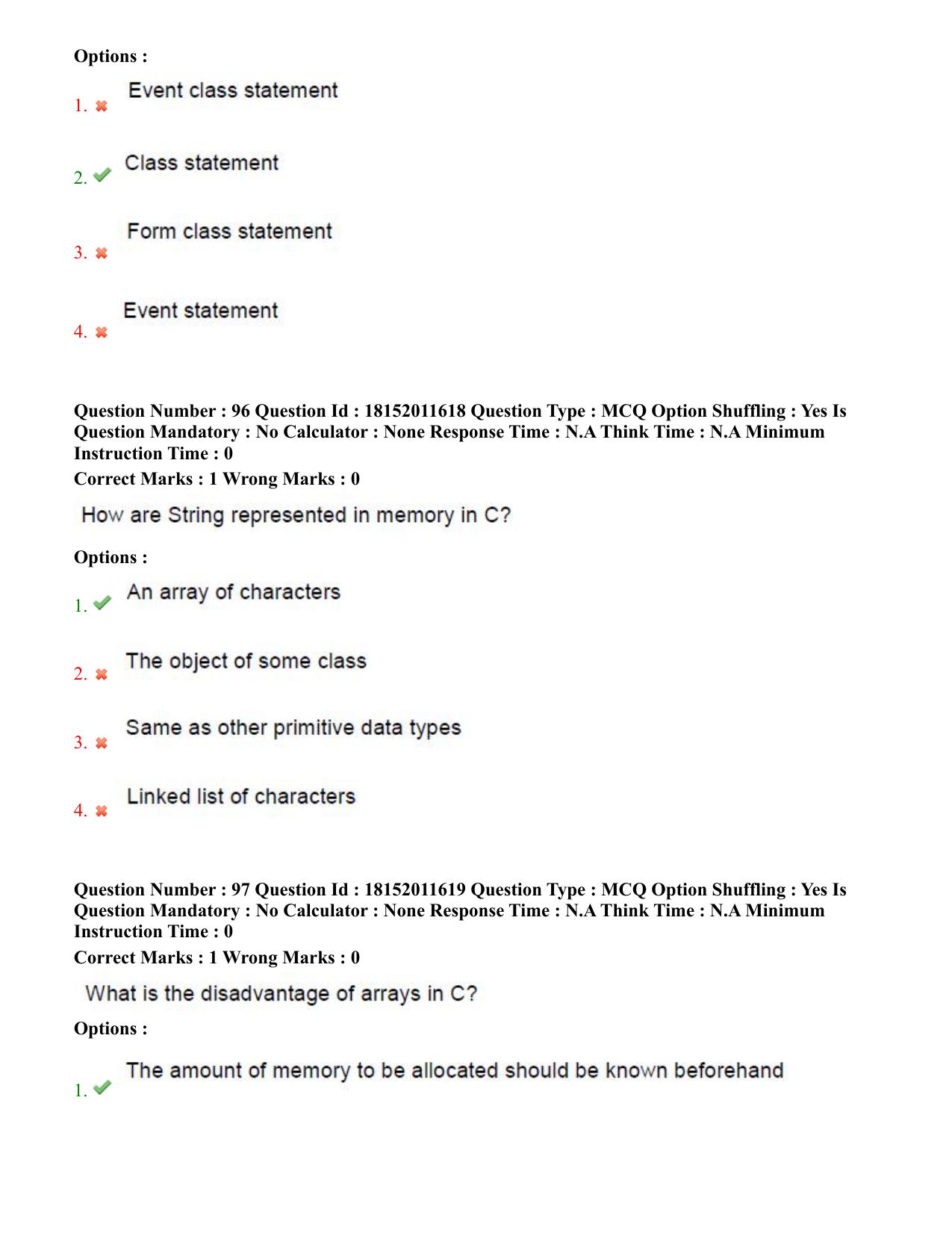 TS CPGET 2023 M Sc Geo informatics (Shift 3) Question Paper with Answer Key - Page 47