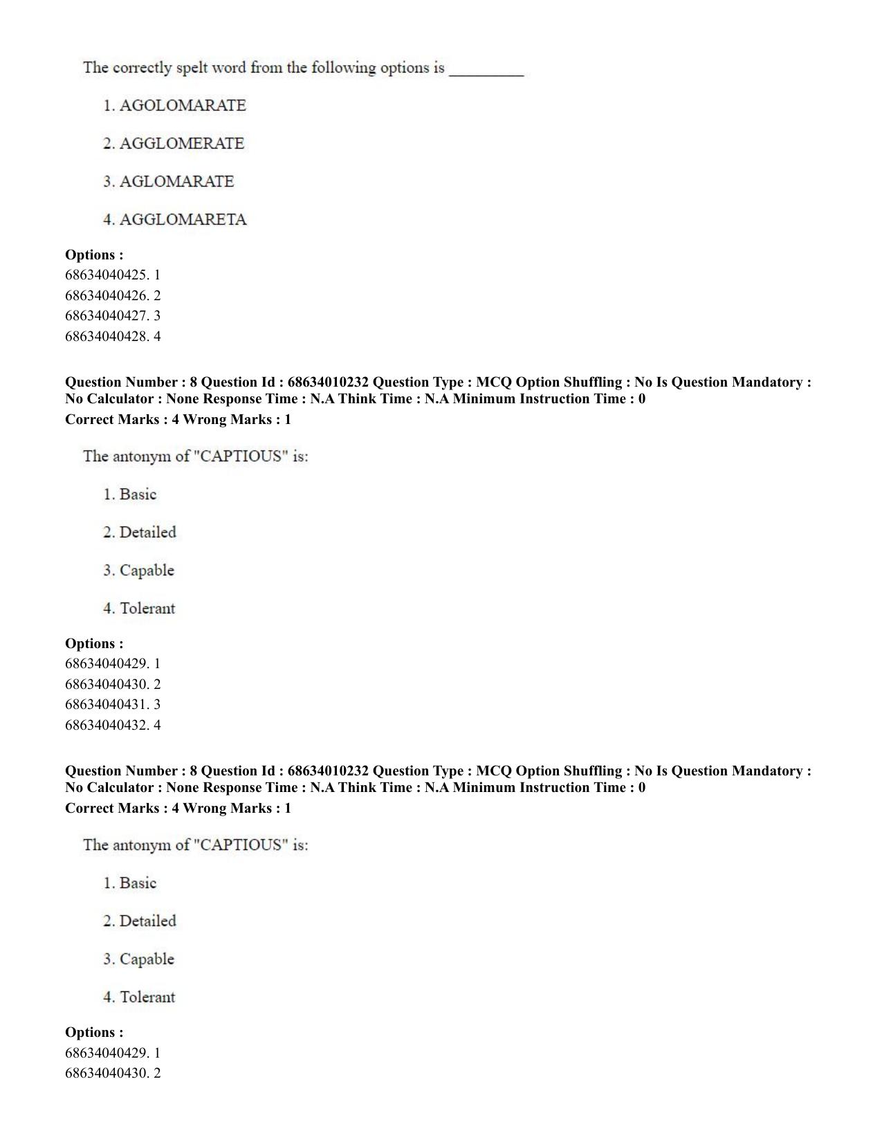 CUET PG 2023: LAQP09 – Chinese (Eng.)-Shift 1 (09-06-2023) Question Paper - Page 12