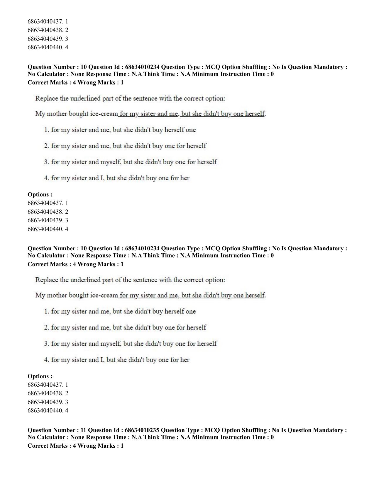 CUET PG 2023: LAQP09 – Chinese (Eng.)-Shift 1 (09-06-2023) Question Paper - Page 15