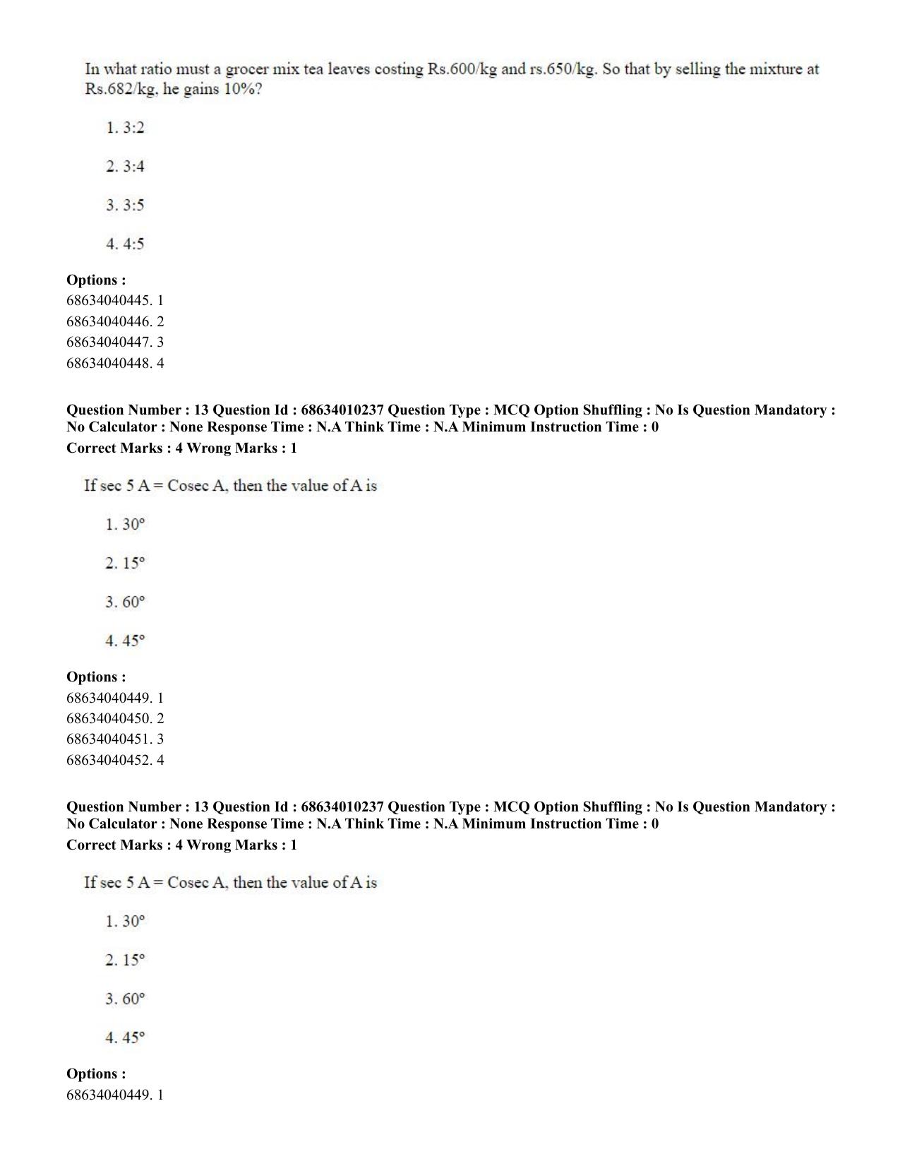 CUET PG 2023: LAQP09 – Chinese (Eng.)-Shift 1 (09-06-2023) Question Paper - Page 18