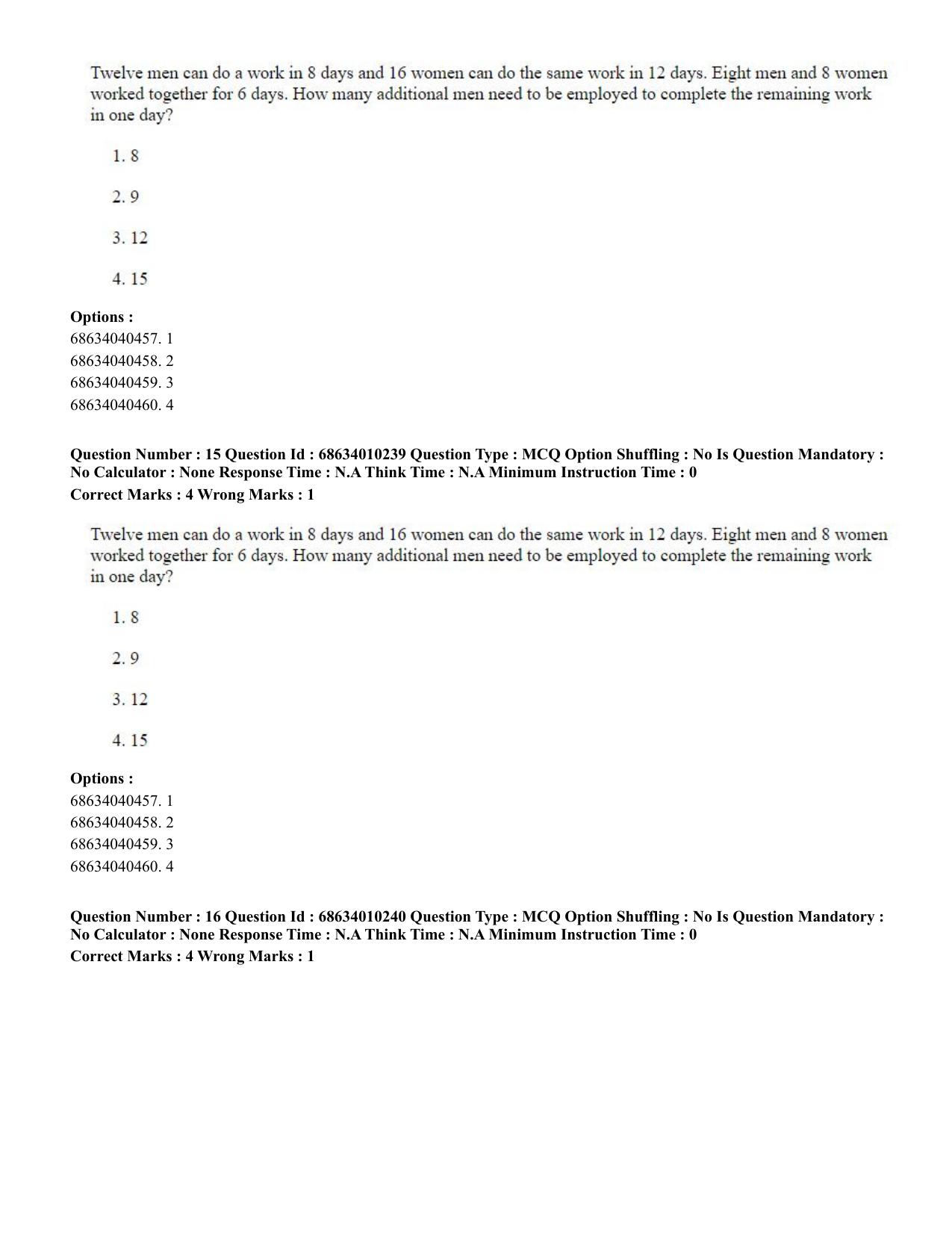 CUET PG 2023: LAQP09 – Chinese (Eng.)-Shift 1 (09-06-2023) Question Paper - Page 22
