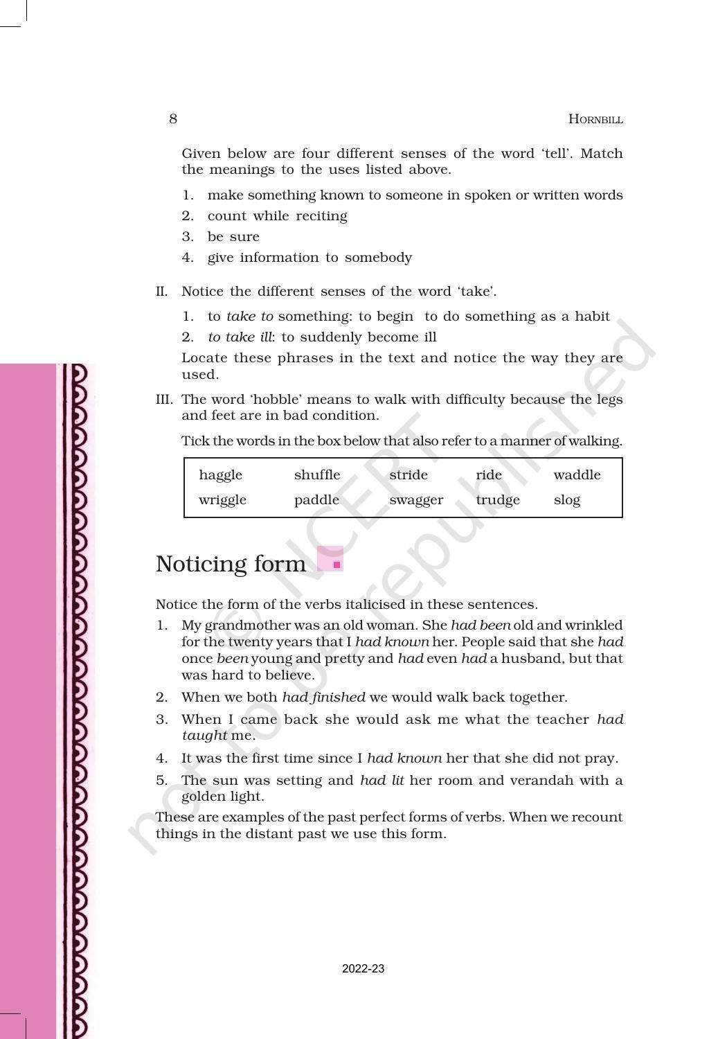 Ncert Book For Class 11 English Chapter 1 The Portrait Of A Lady Ncert Book For Class 11 English Chapter 1 The Portrait Of A Lady
