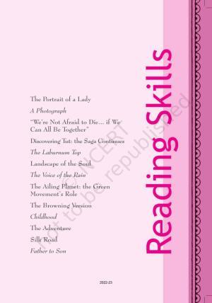 NCERT Book for Class 11 English Hornbill Chapter 1 The Portrait of a Lady