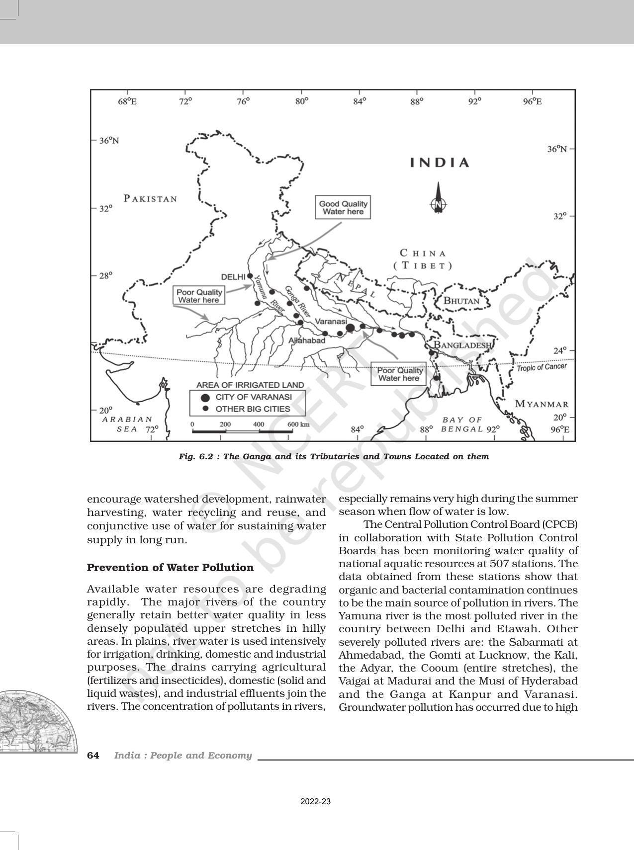 NCERT Book for Class 12 Geography (Part-II) Chapter 6 Water Resources - Page 5