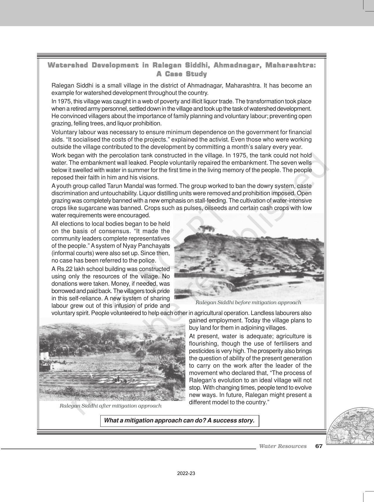 NCERT Book for Class 12 Geography (Part-II) Chapter 6 Water Resources - Page 8
