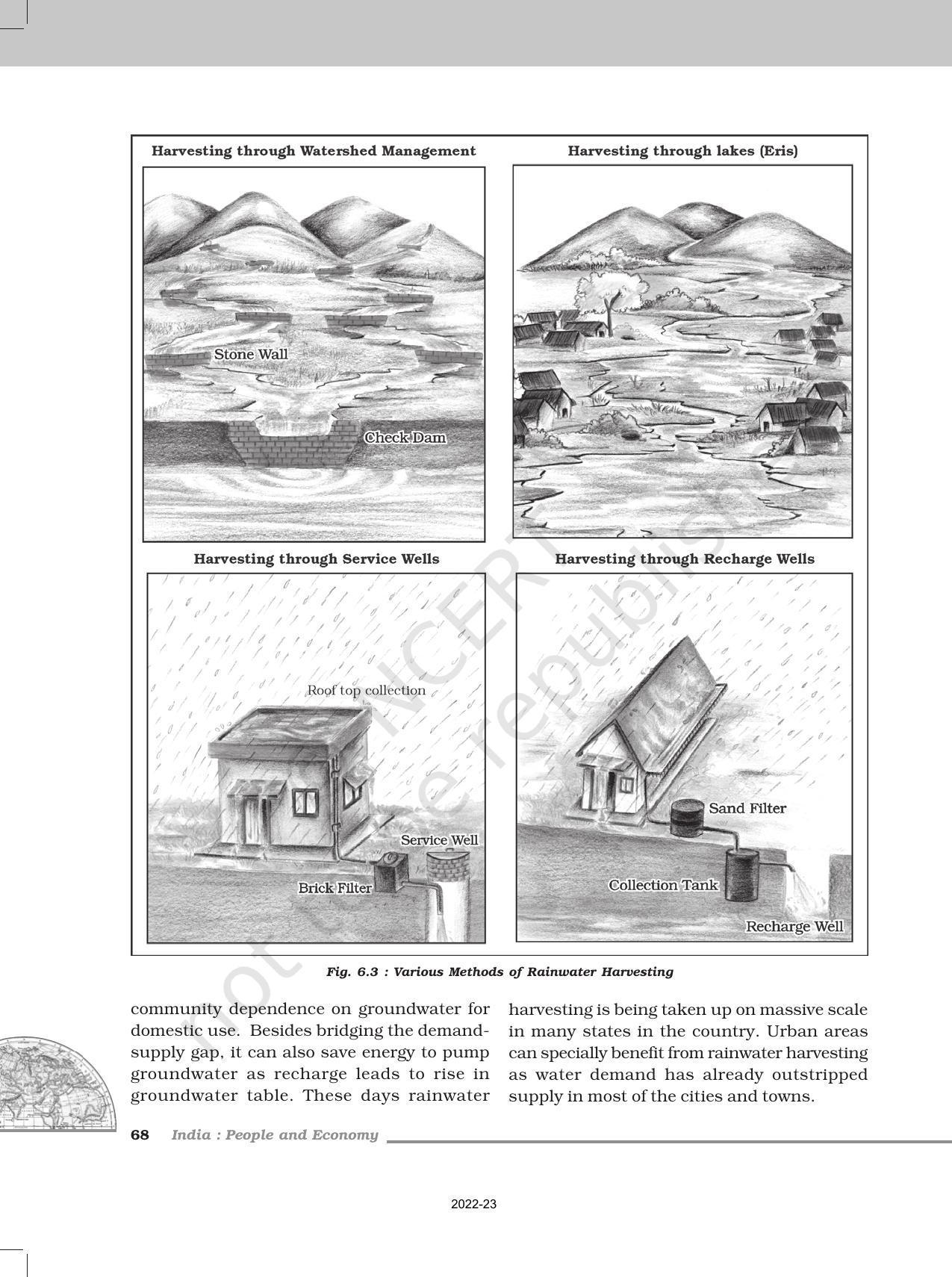 NCERT Book for Class 12 Geography (Part-II) Chapter 6 Water Resources - Page 9