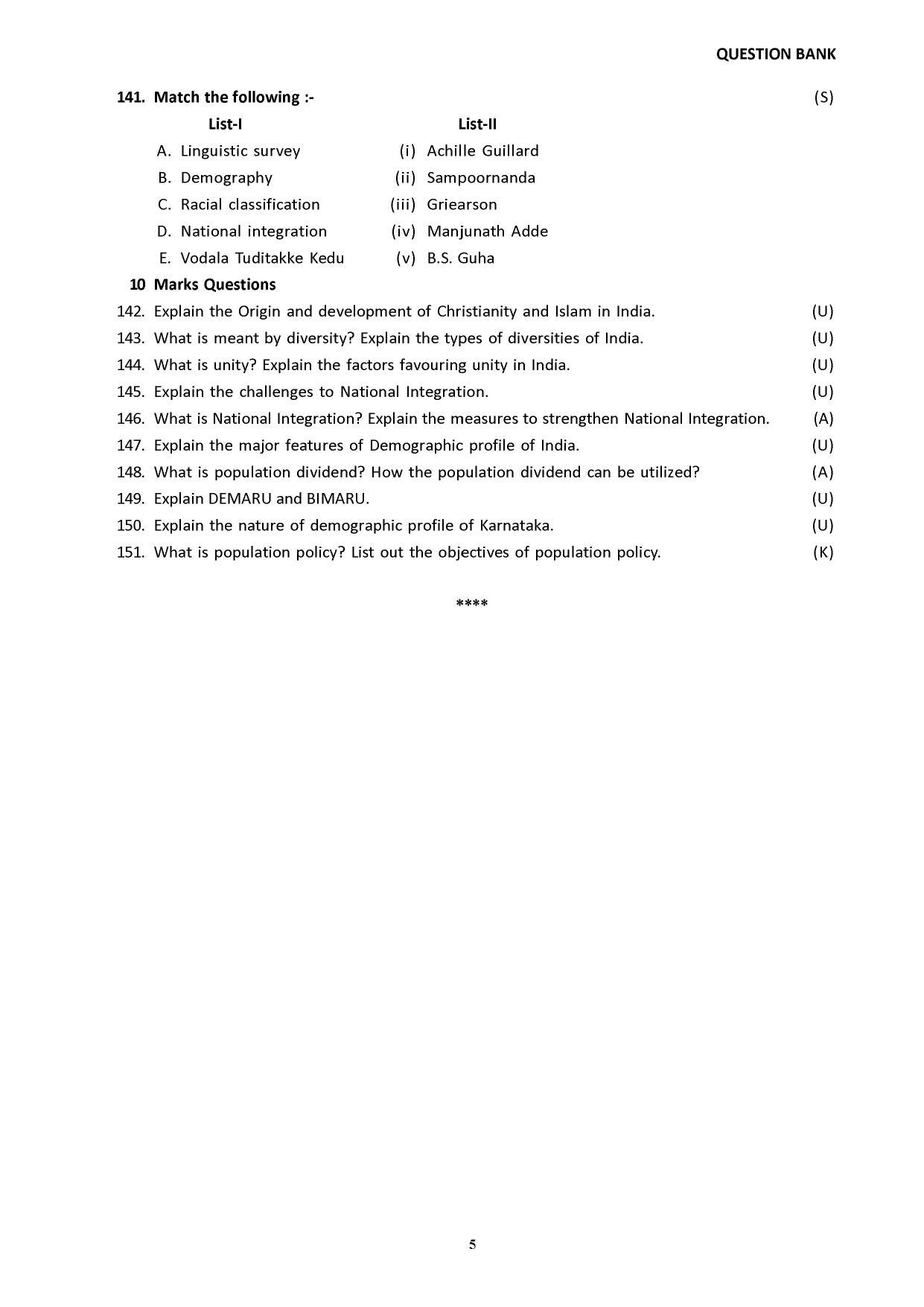 Karnataka 2nd PUC Question Bank for Sociology - Page 13