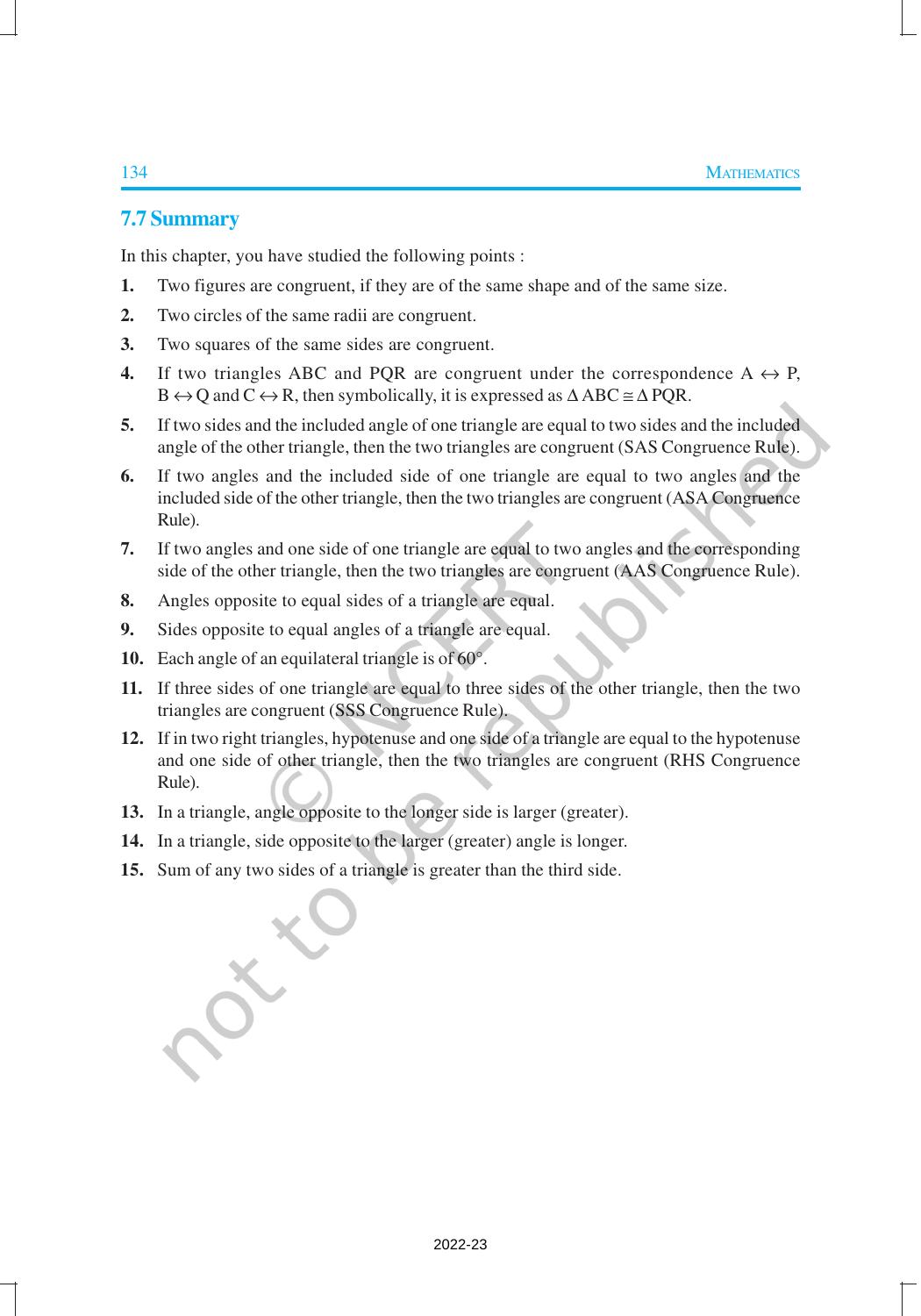 NCERT Book for Class 9 Maths Chapter 7 Triangles - Page 26