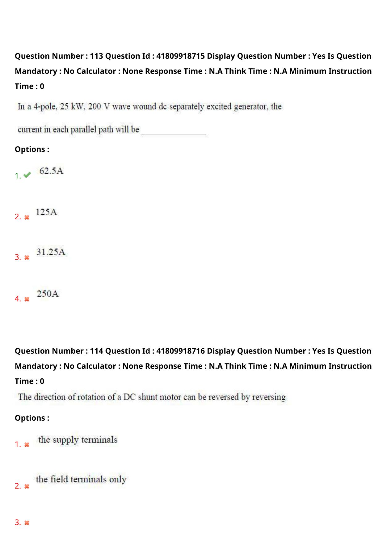 AP ECET 2023 Electrical and Electronics Engineering Question Paper - Page 74