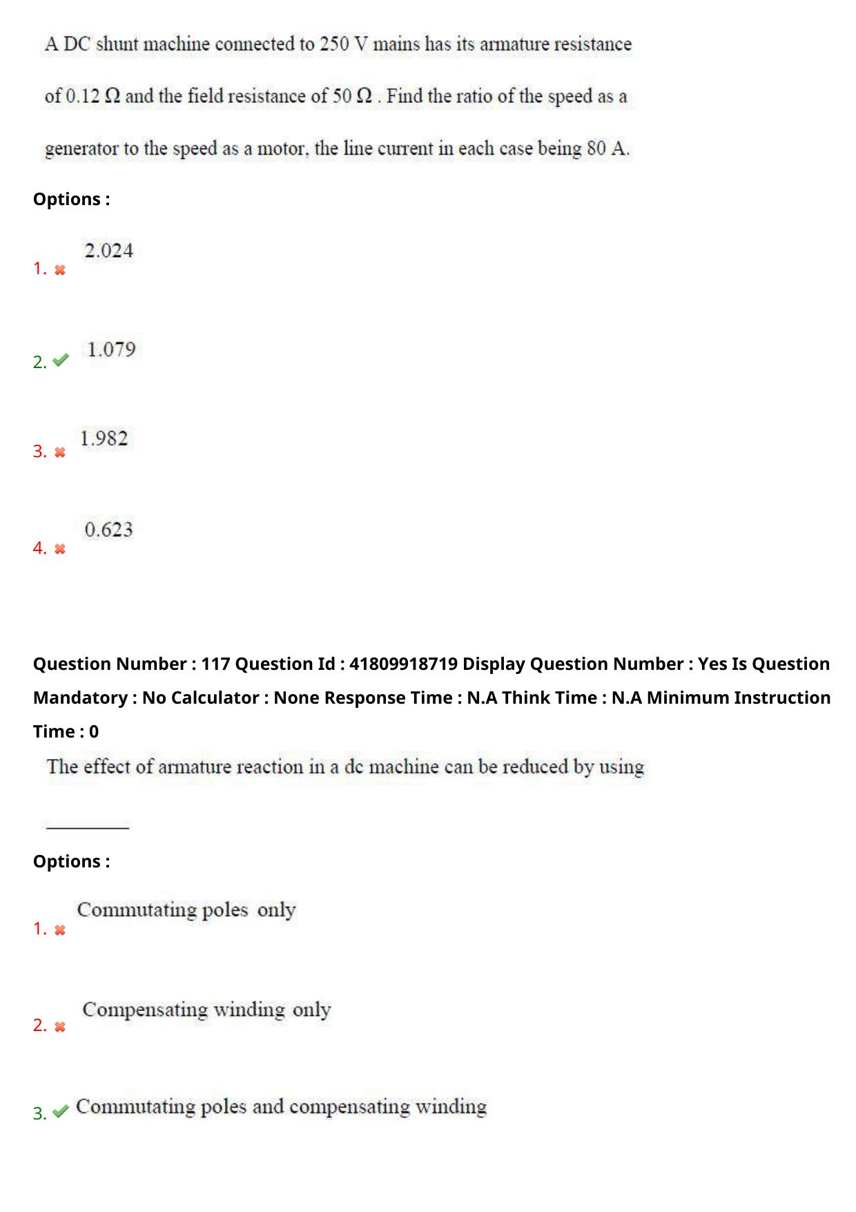 AP ECET 2023 Electrical and Electronics Engineering Question Paper - Page 76