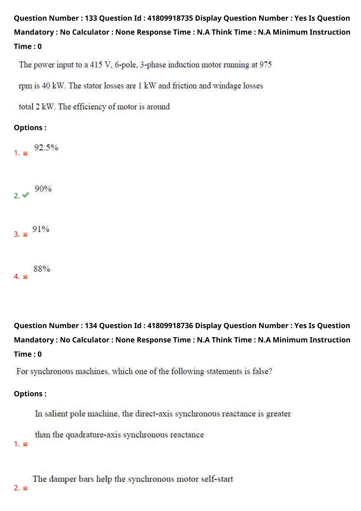 AP ECET 2023 Electrical and Electronics Engineering Question Paper - Page 86