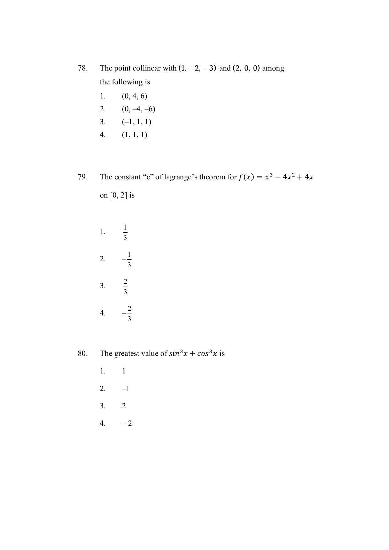 AP DEECET MATHEMATICS (English Medium) 2021 Question Paper - Page 24