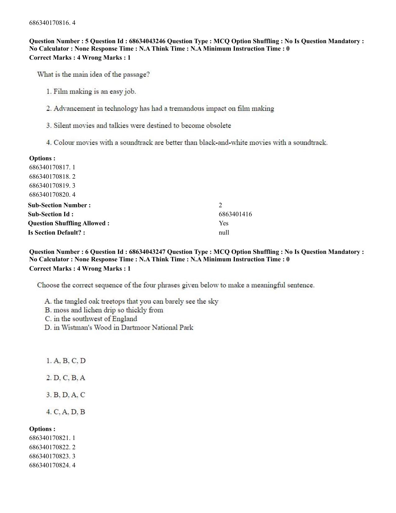 CUET PG 2023: COQP18 – Physical Education (Eng) Shift 3 (30-06-2023) Question Paper - Page 6