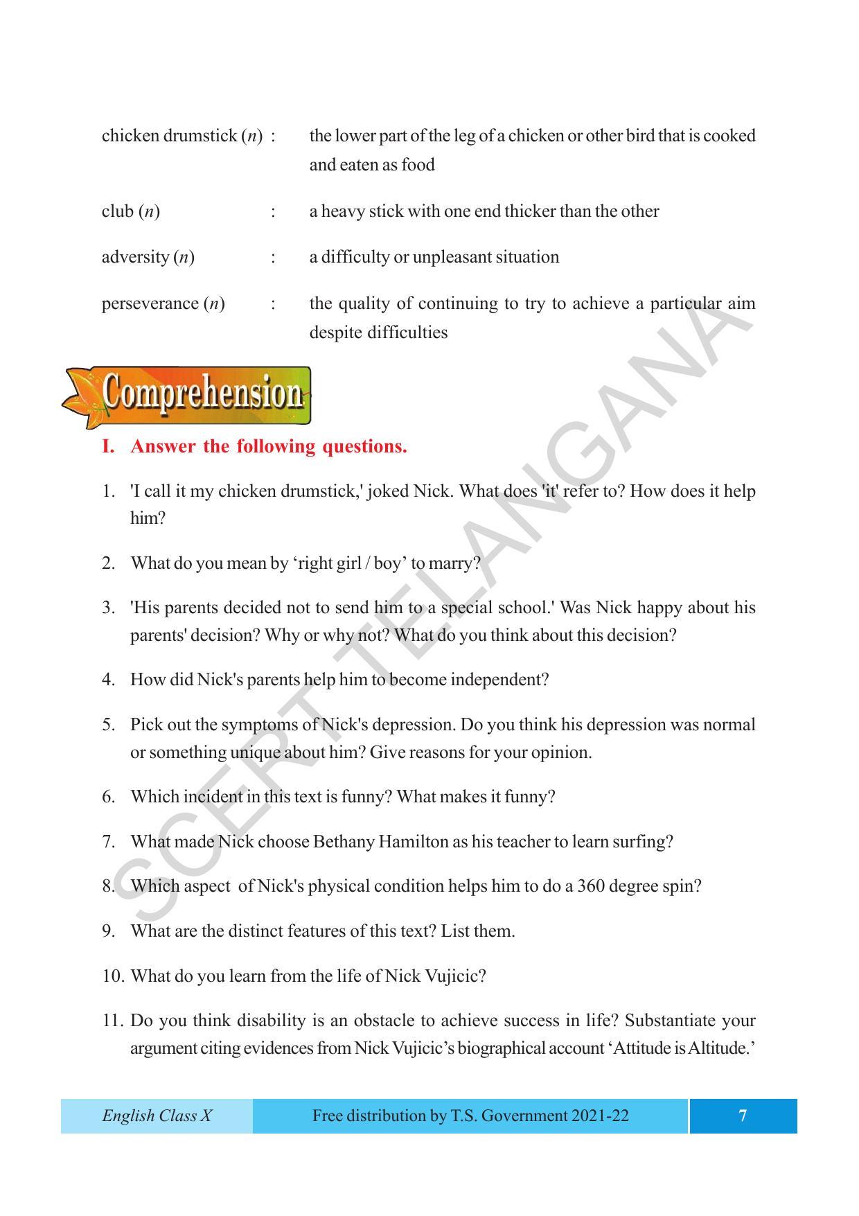 TS SCERT Class 10 EnglishText Book - Page 17