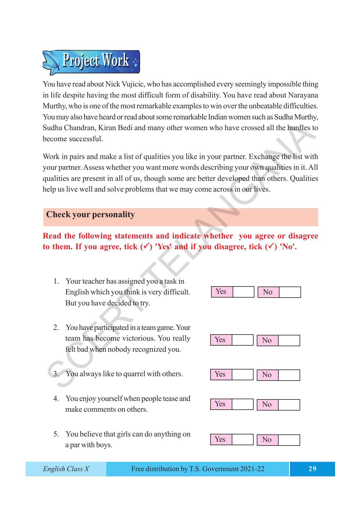 TS SCERT Class 10 EnglishText Book - Page 39