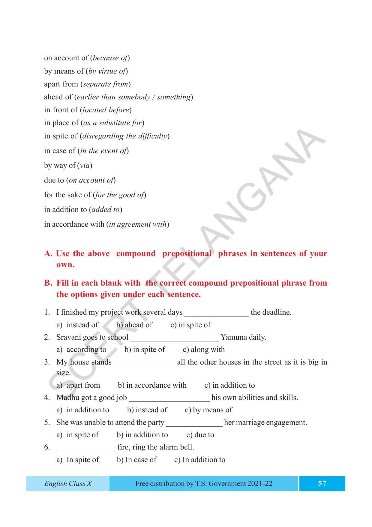 TS SCERT Class 10 EnglishText Book - Page 67
